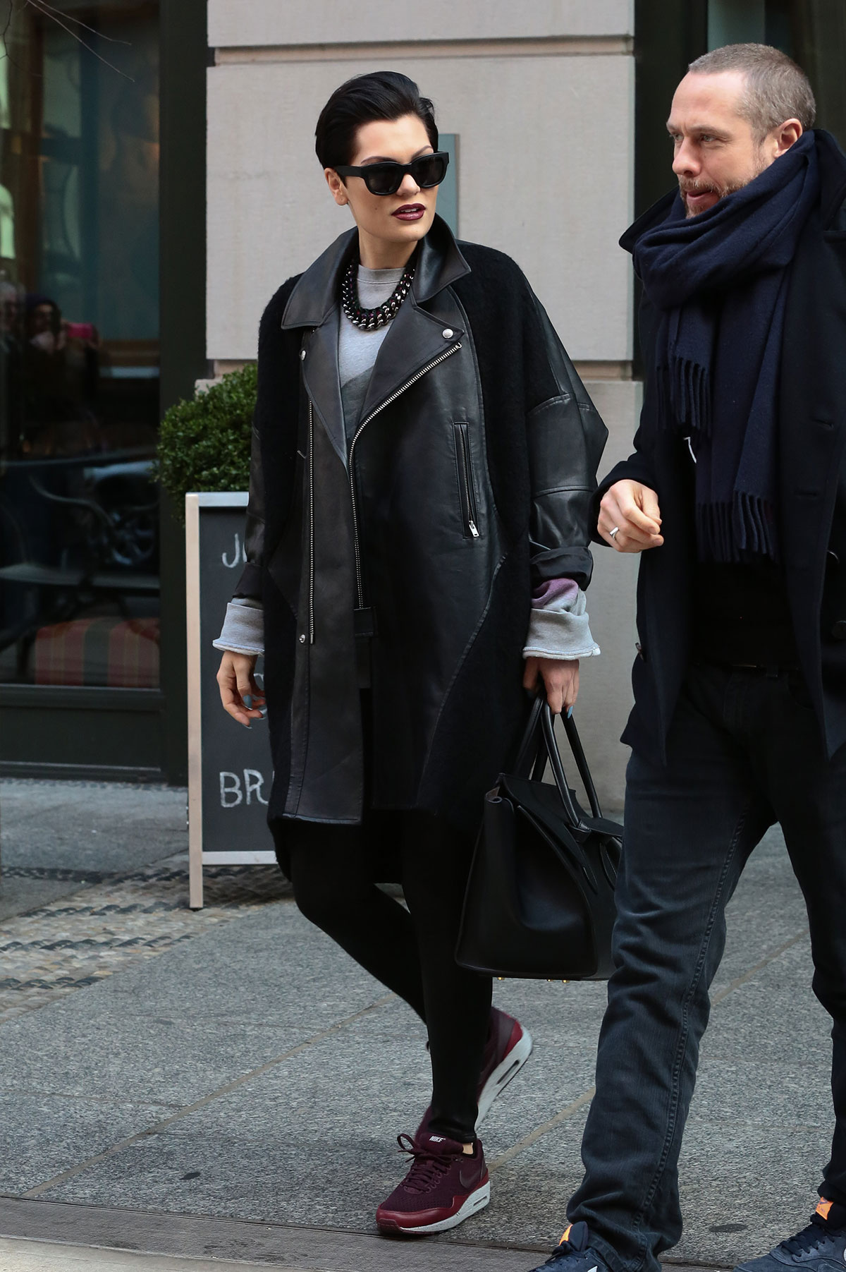 Jessie J Leaves her hotel in NYC