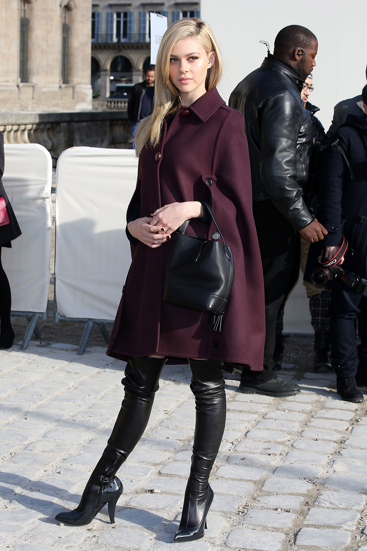 Nicola Peltz attends the Louis Vuitton show