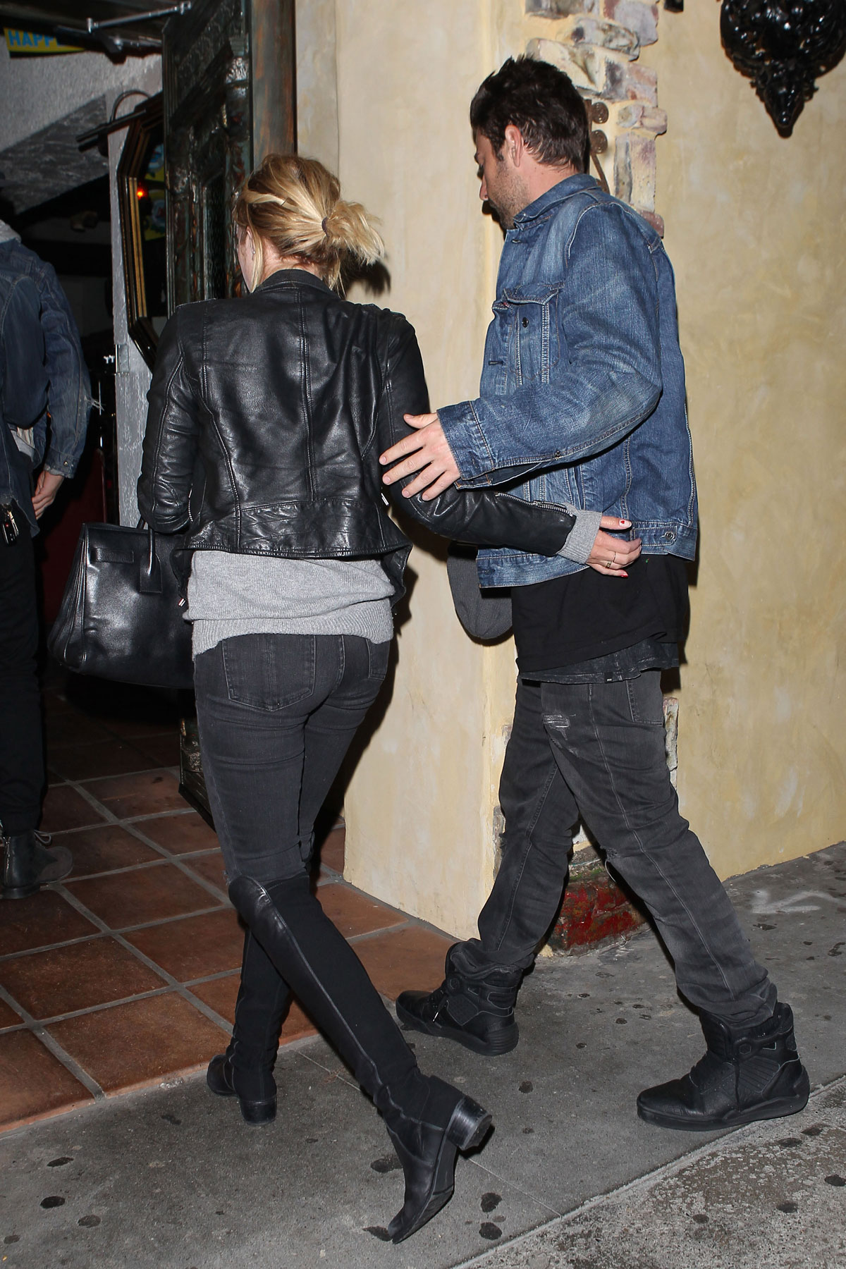 Ashley Benson & Vanessa Hudgens at El Compadre Restaurant