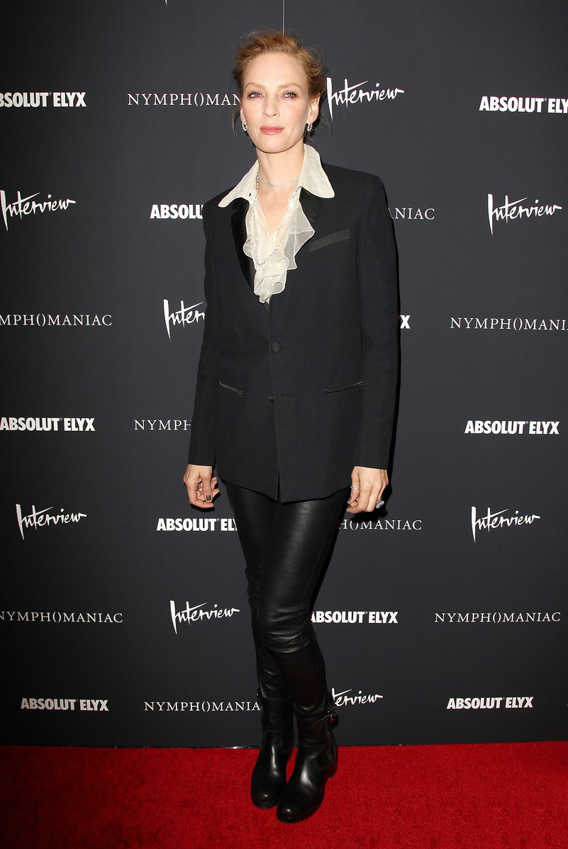 Uma Thurman at the premiere of Nymphomaniac Volume I