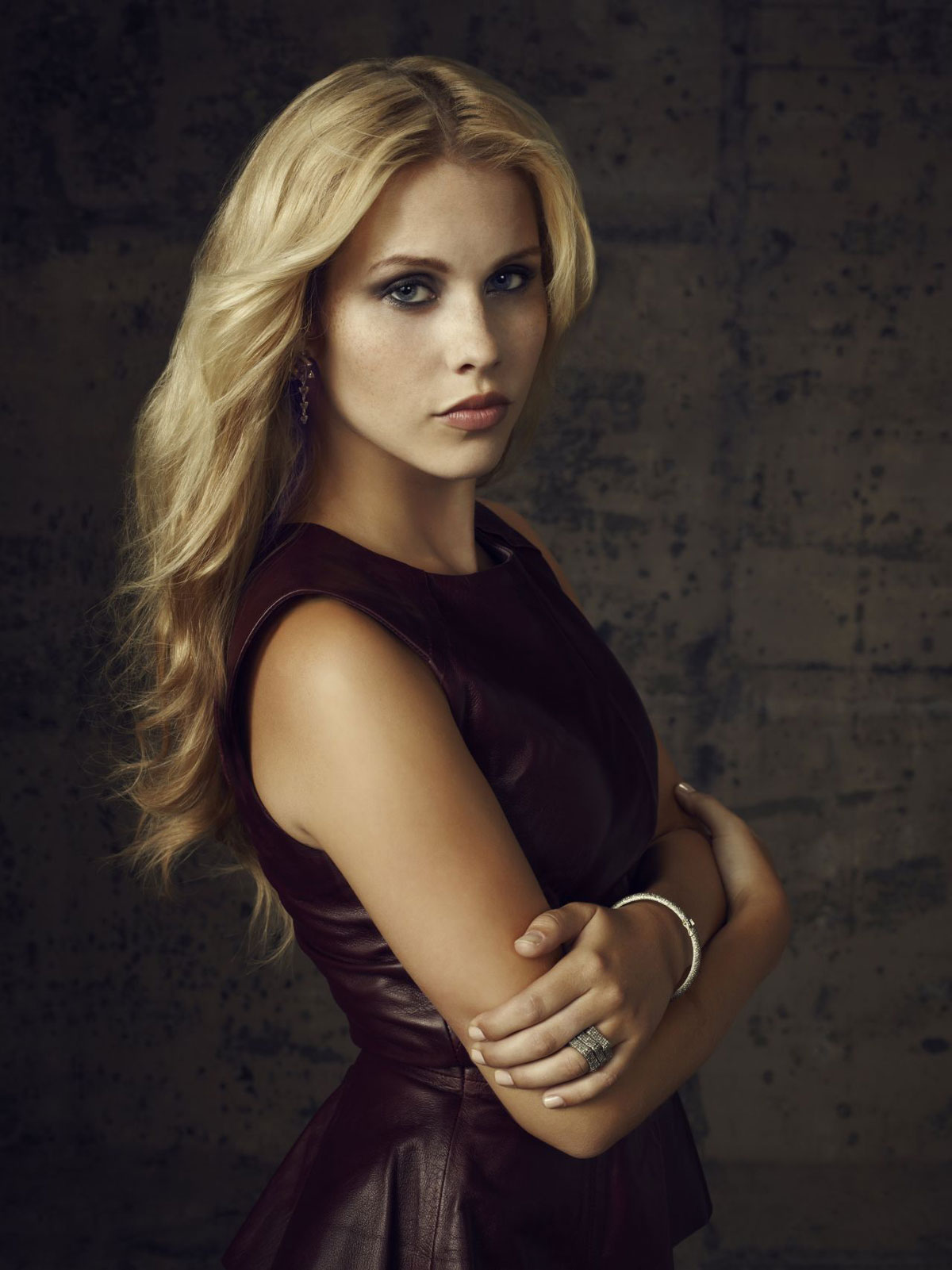 Claire Holt photosooting for The Vampire Diaries tv series promo