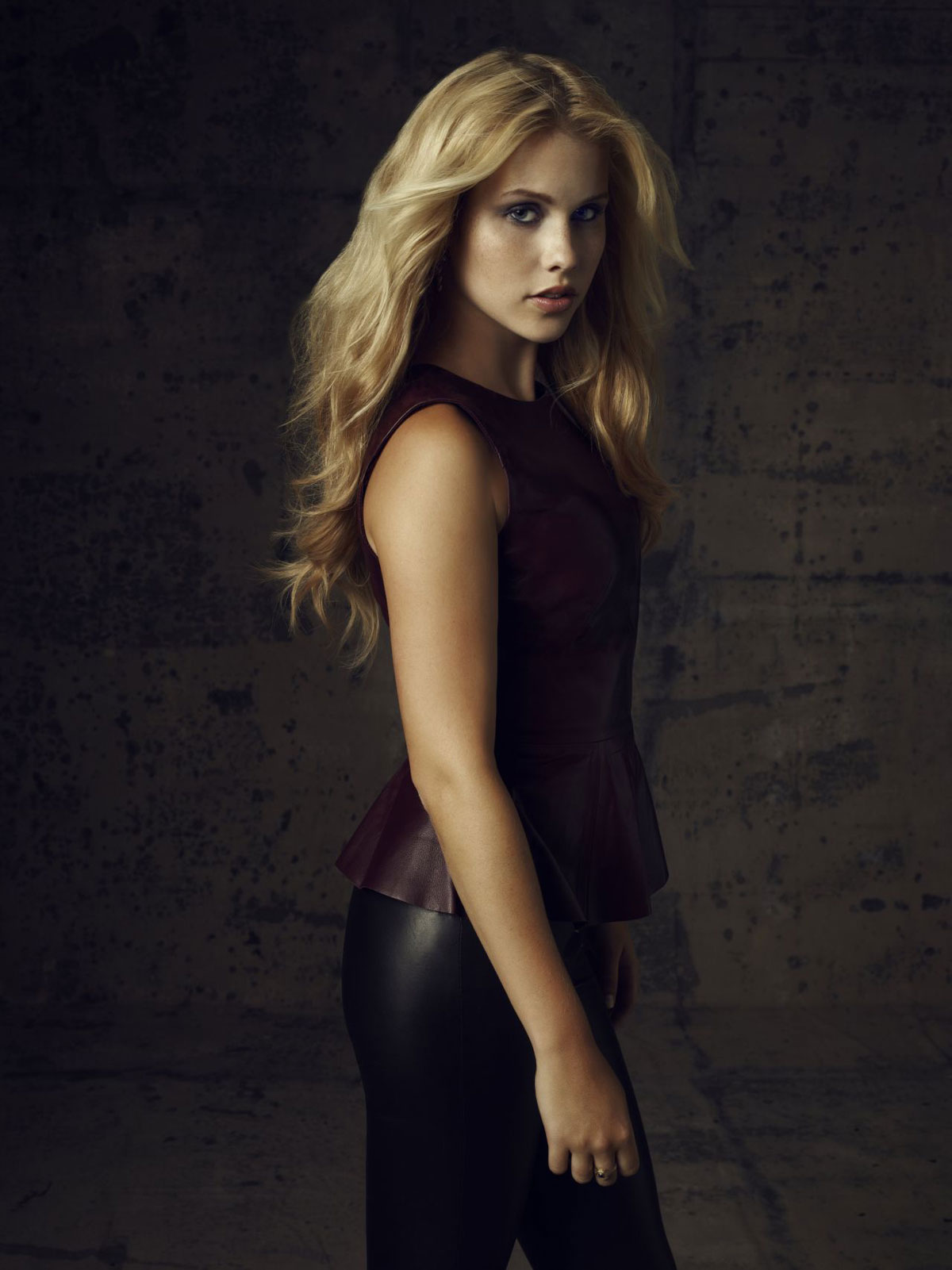 Claire Holt photosooting for The Vampire Diaries tv series promo