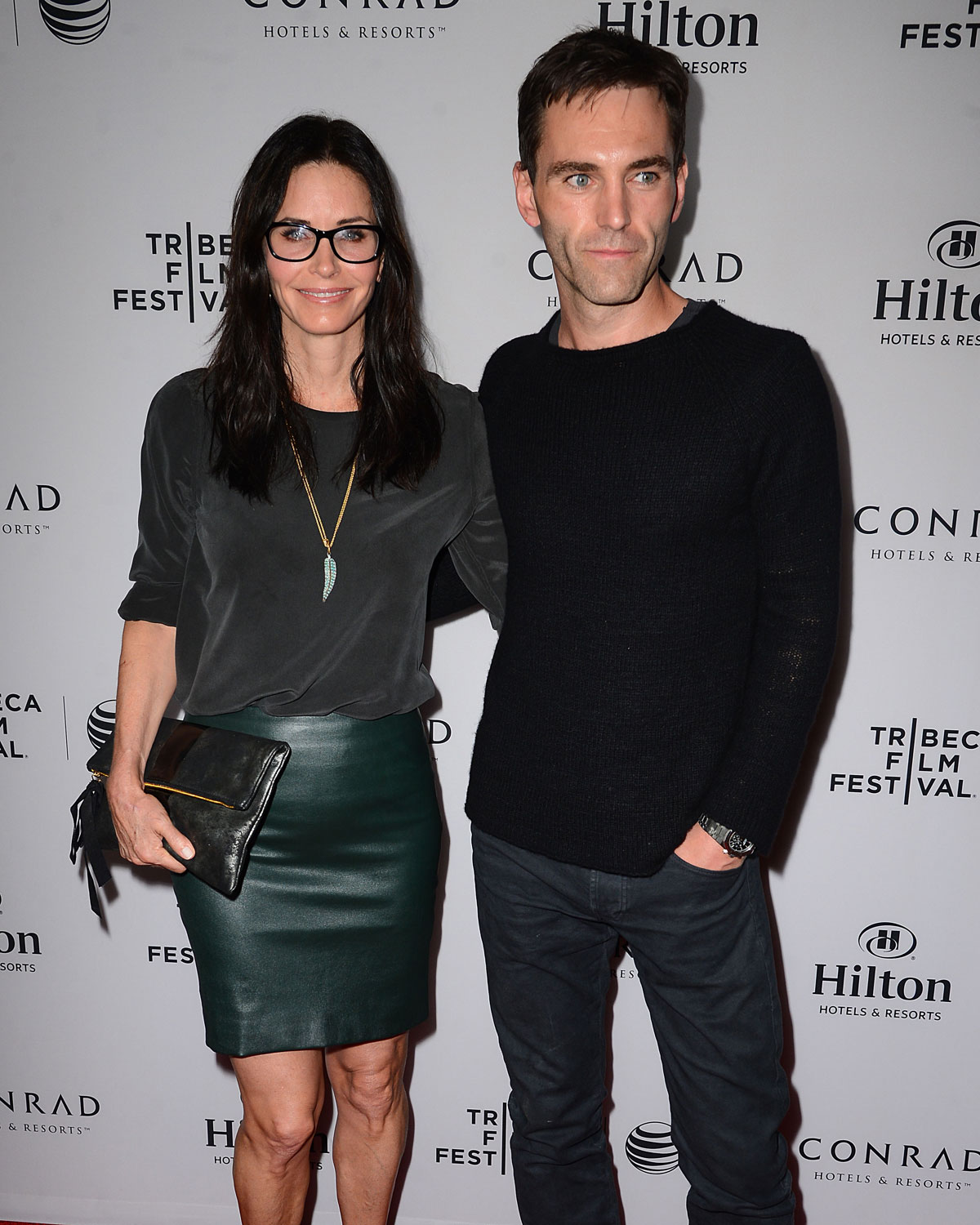 Courteney Cox celebration of the 2014 Tribeca Film Festival