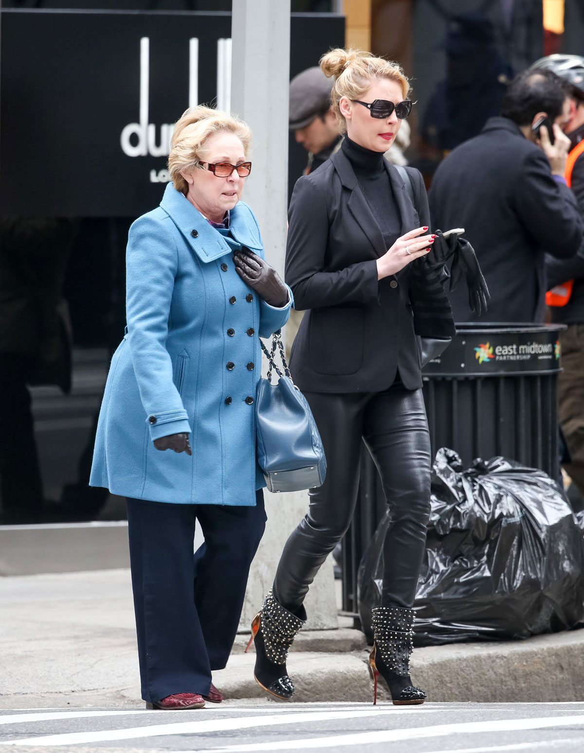 Katherine Heigl seen taking a walk in NYC