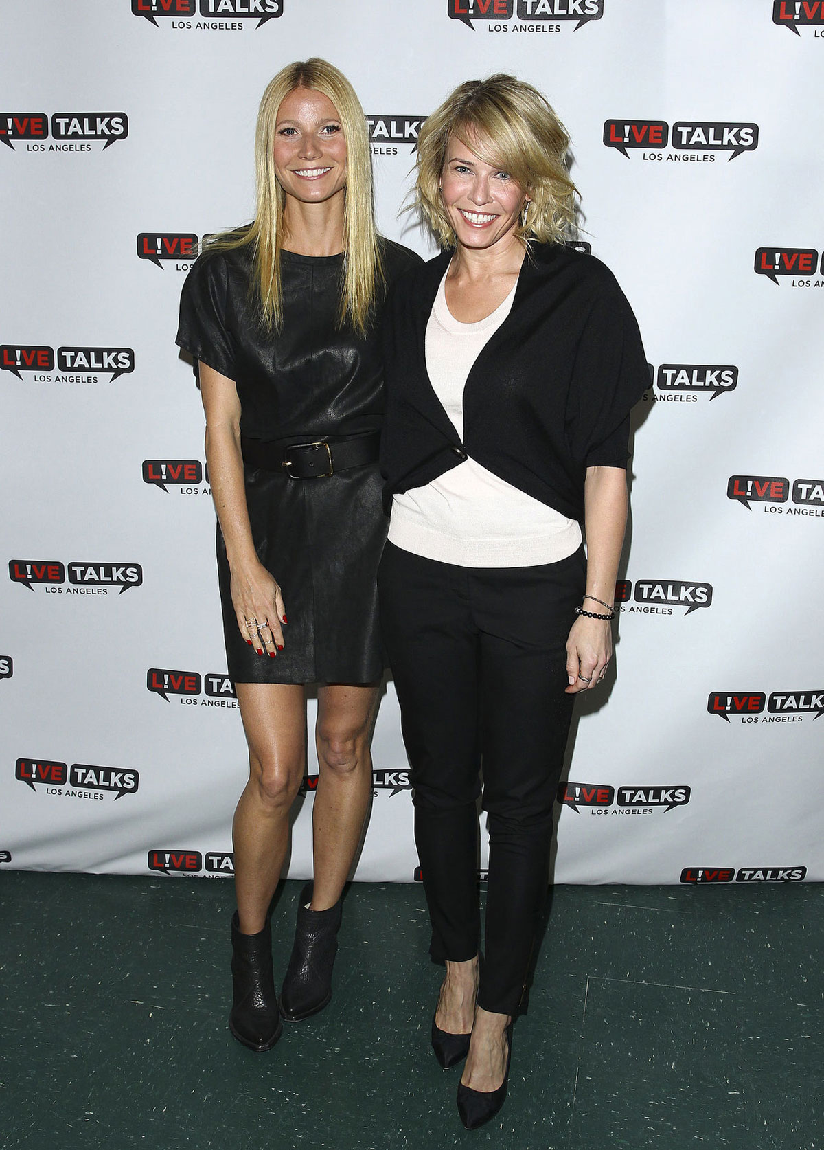Gwyneth Paltrow poses at the Live Talks Los Angeles