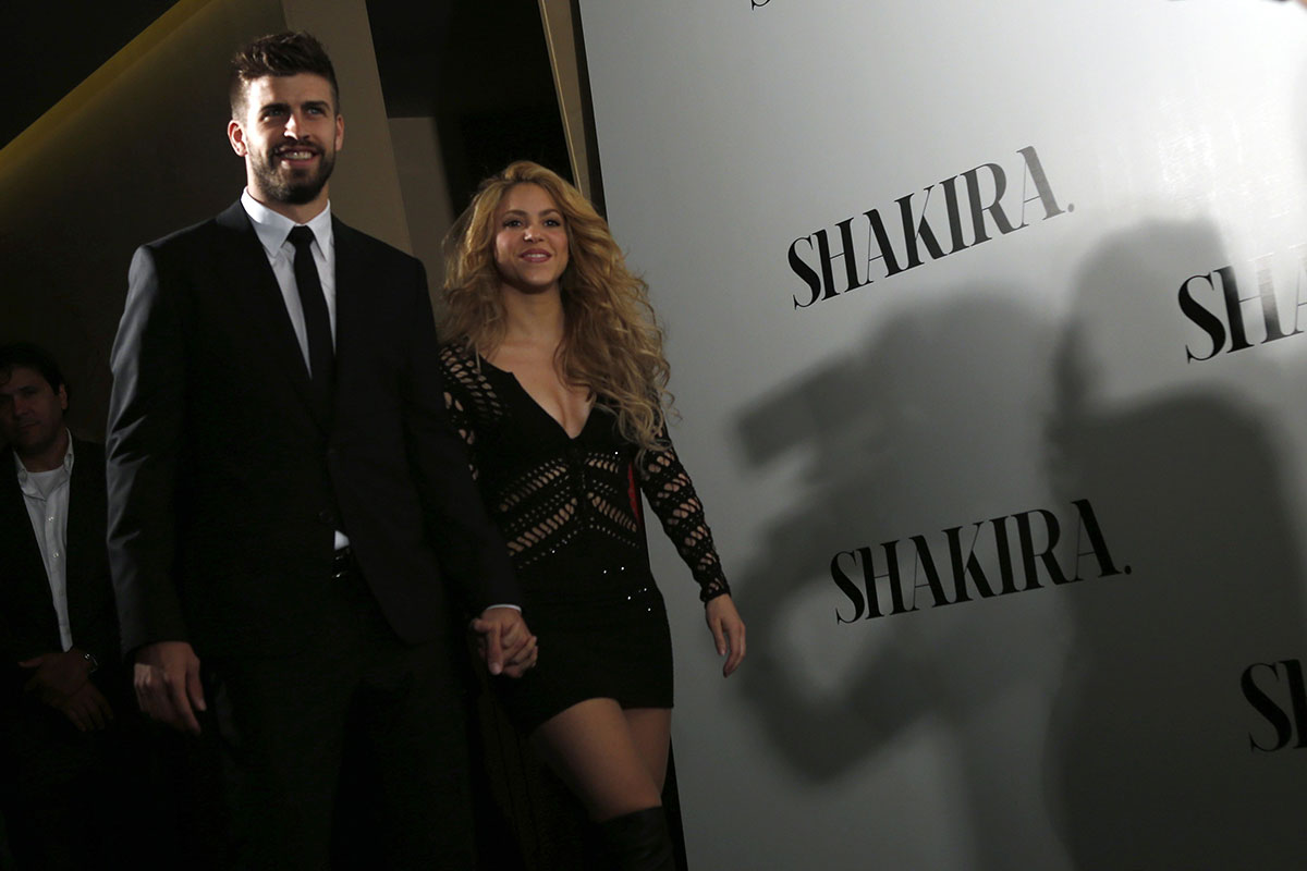 Shakira Photocall for her new album