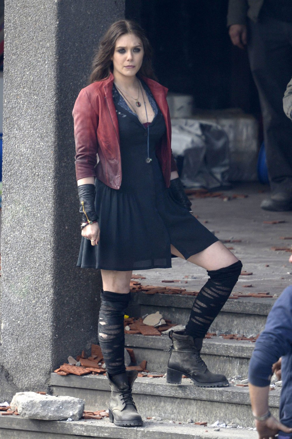 Elizabeth Olsen at Avengers 2 Age Of Ultron