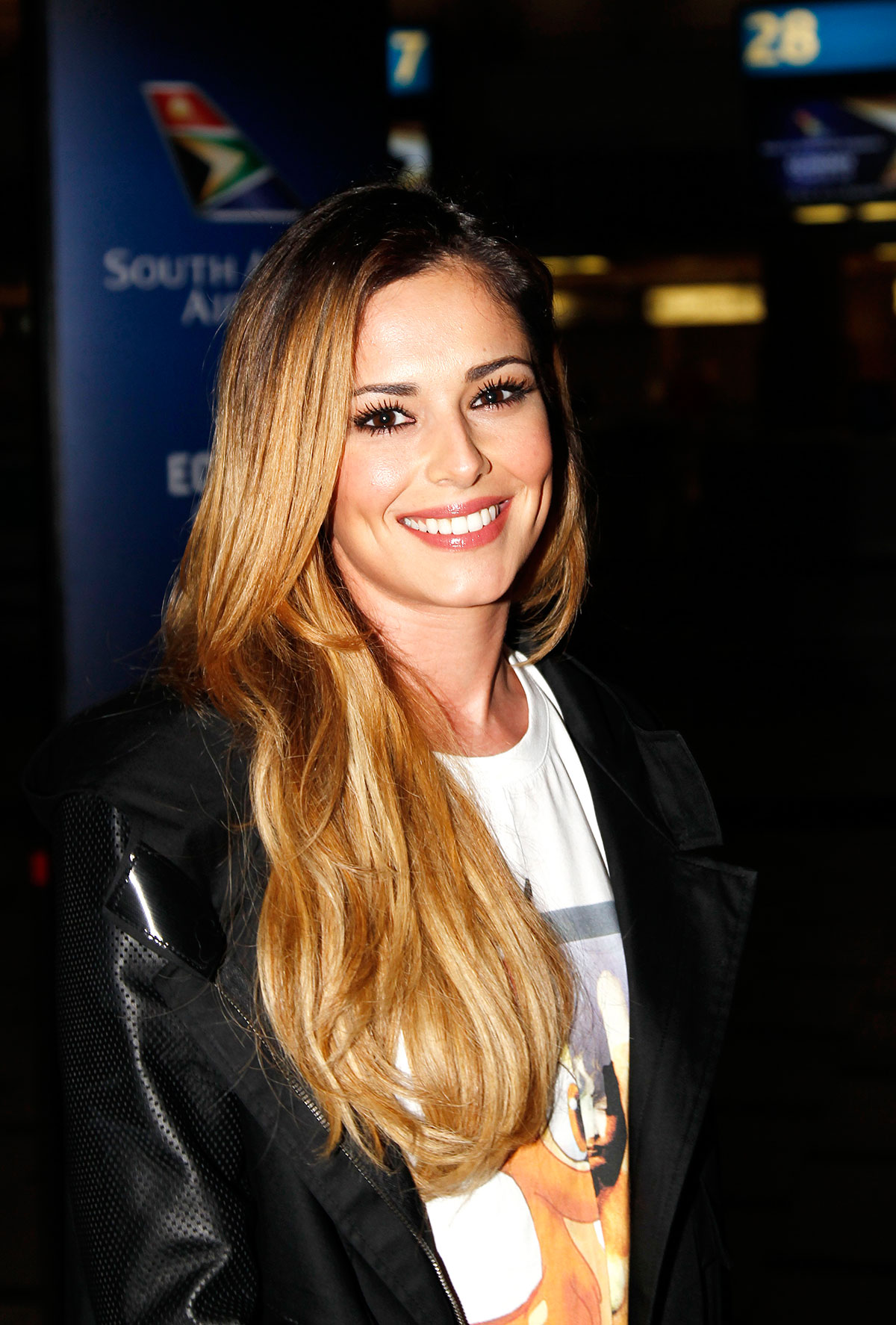 Cheryl Cole out in Cape Town