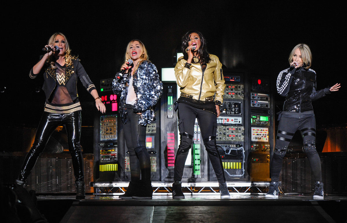 All Saints performs at Reunion supporting The Backstreet Boys