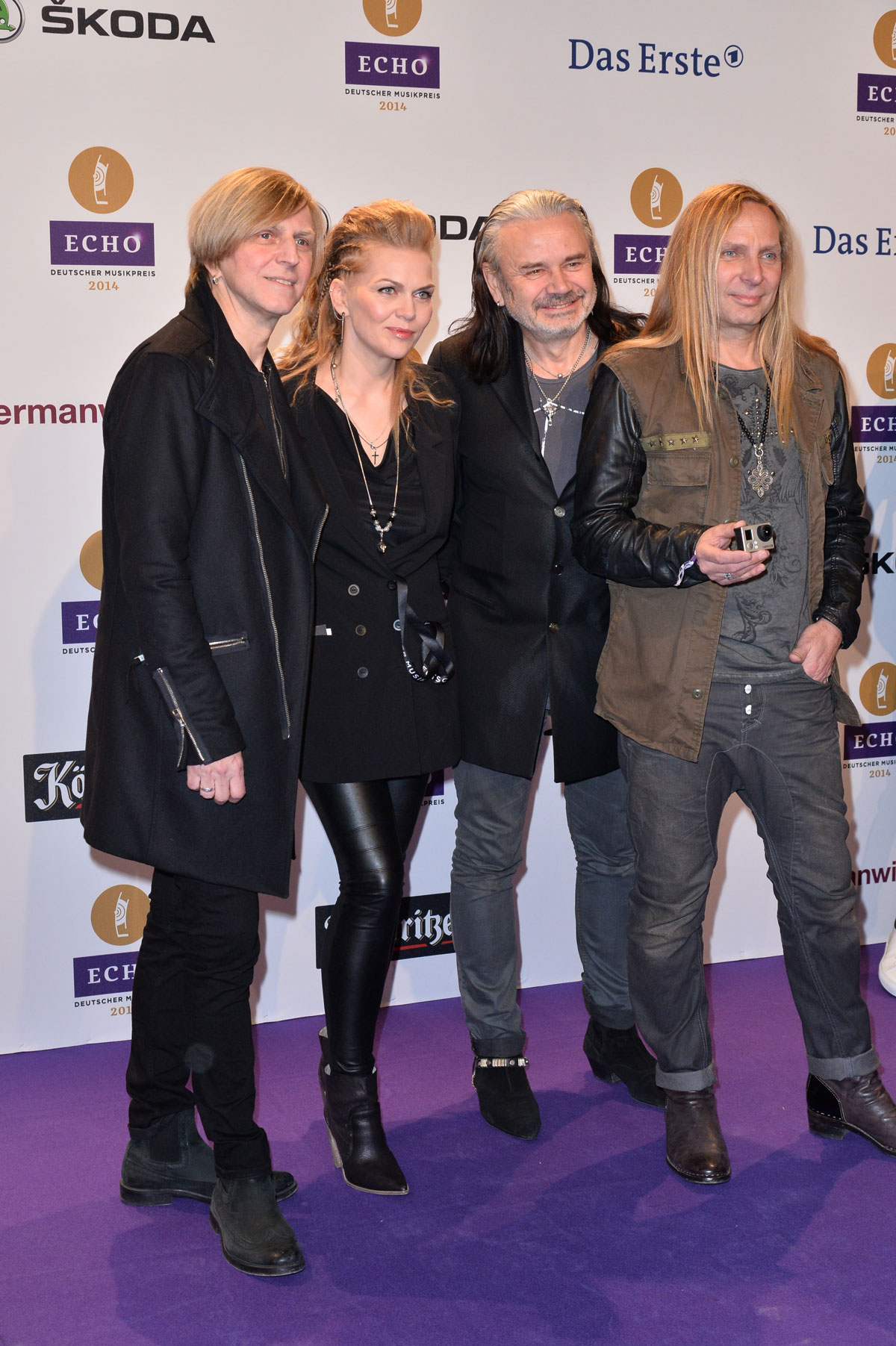 Anna Loos attends the Echo award 2014