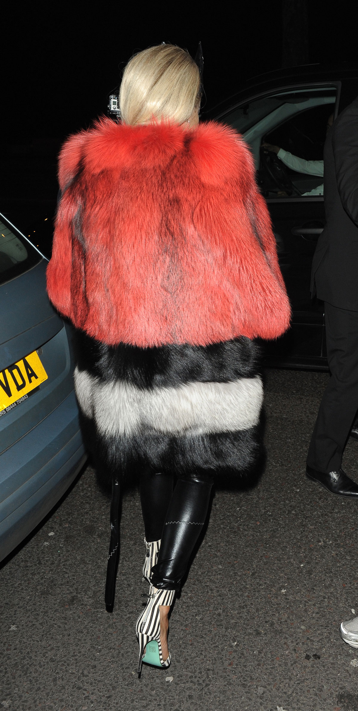 Rita Ora at Chakana and arriving at The Dorchester