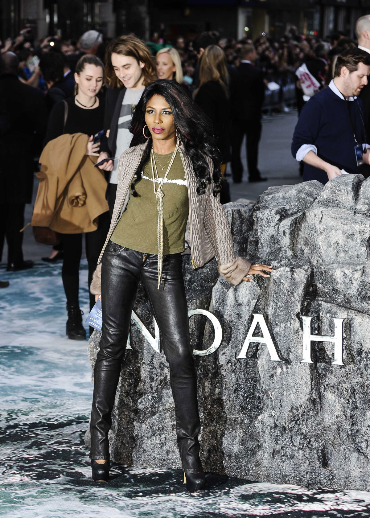 Sinitta attends Noah UK Premiere