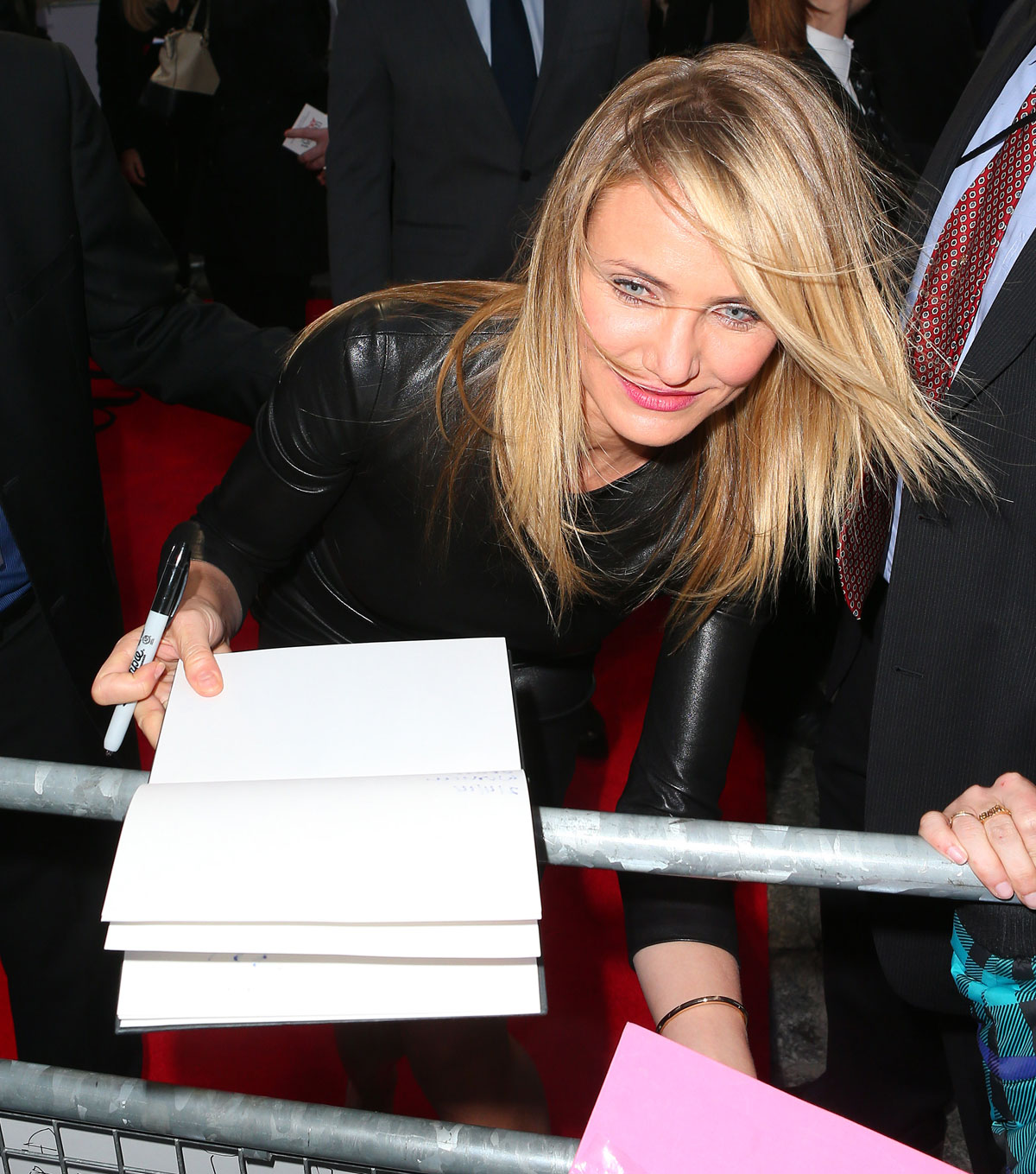 Cameron Diaz attends UK Gala premiere of The Other Woman