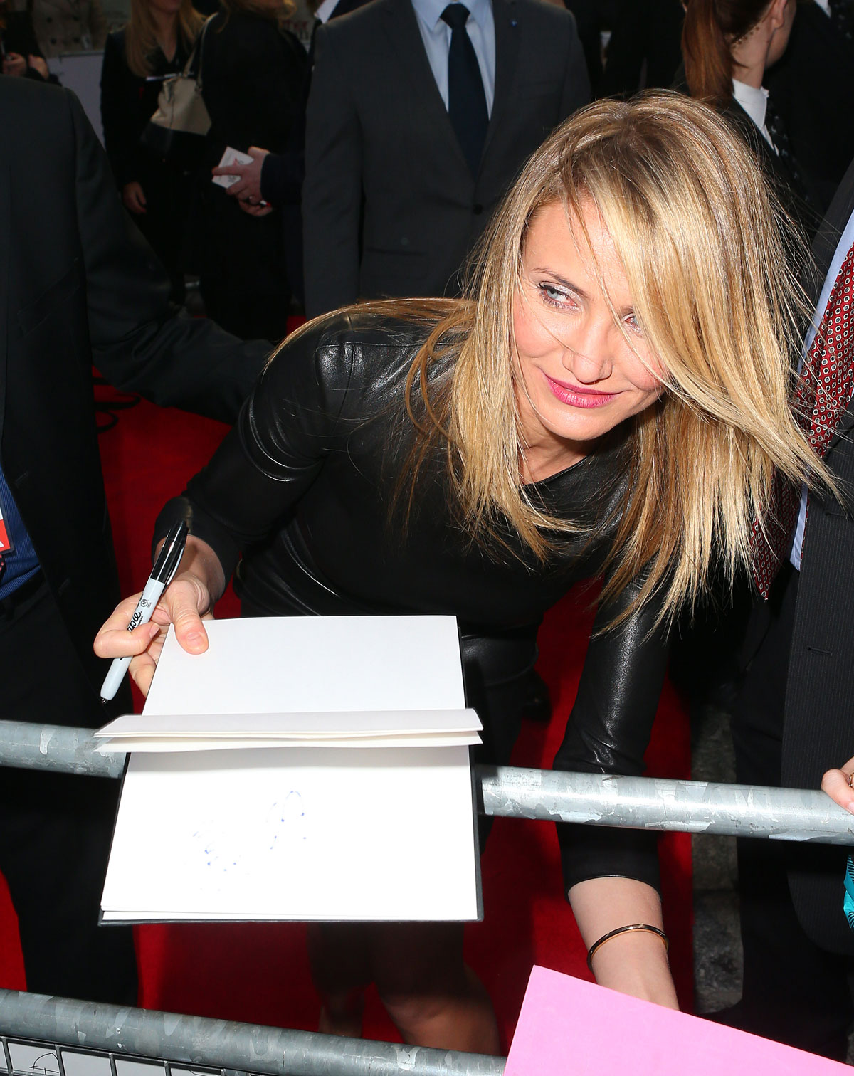 Cameron Diaz attends UK Gala premiere of The Other Woman