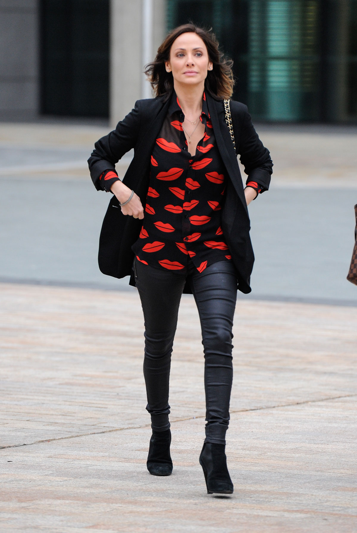 Natalie Imbruglia arrives at BBC Breakfast studios