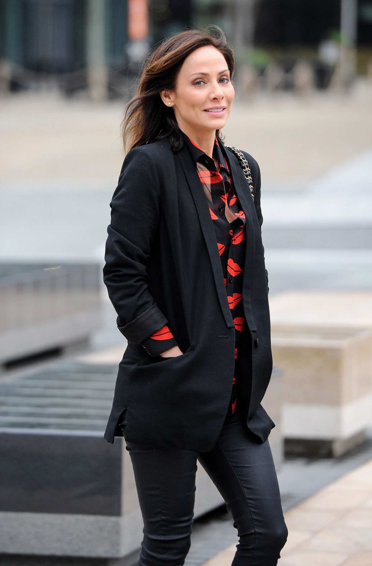 Natalie Imbruglia arrives at BBC Breakfast studios