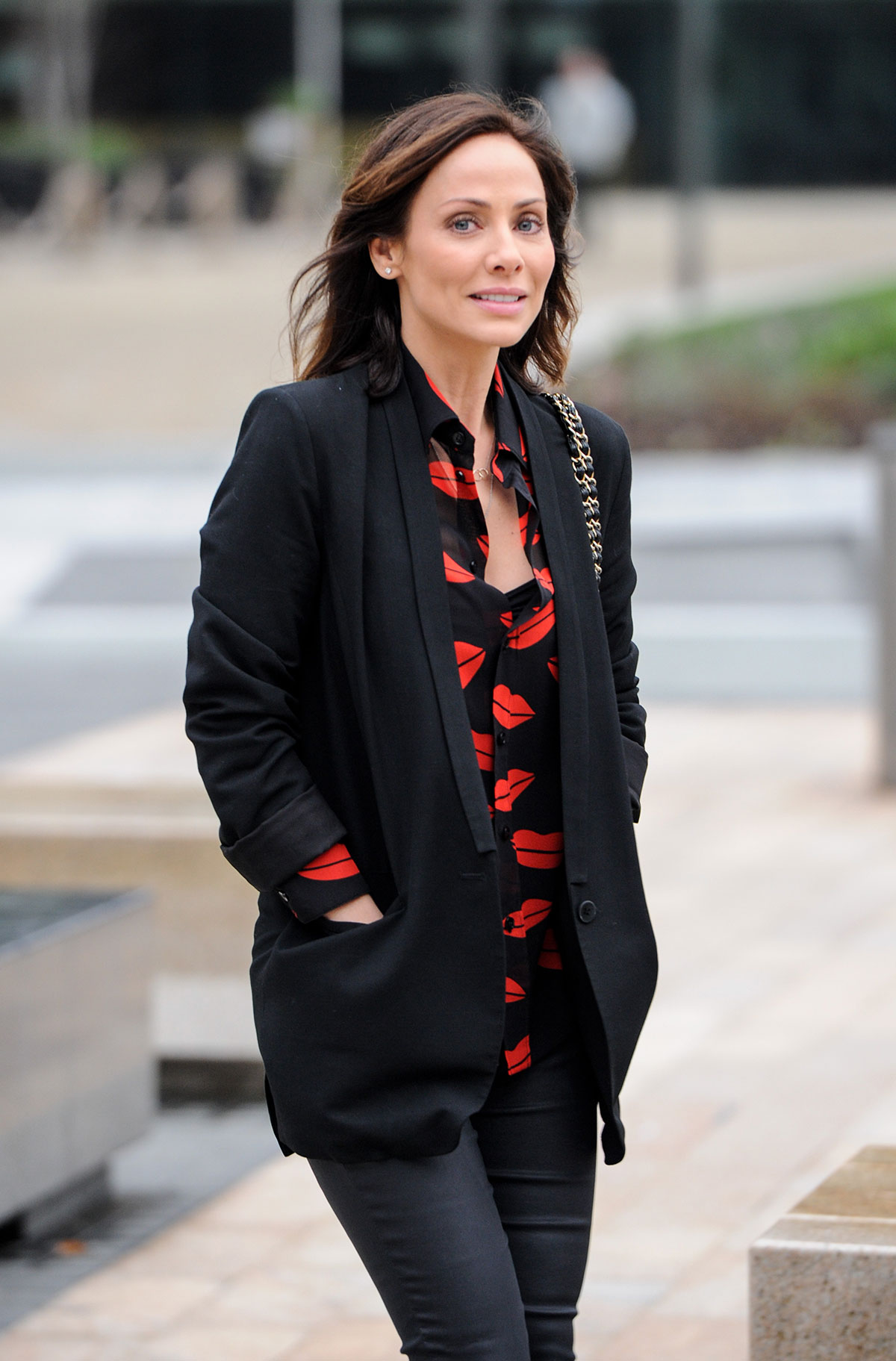 Natalie Imbruglia arrives at BBC Breakfast studios