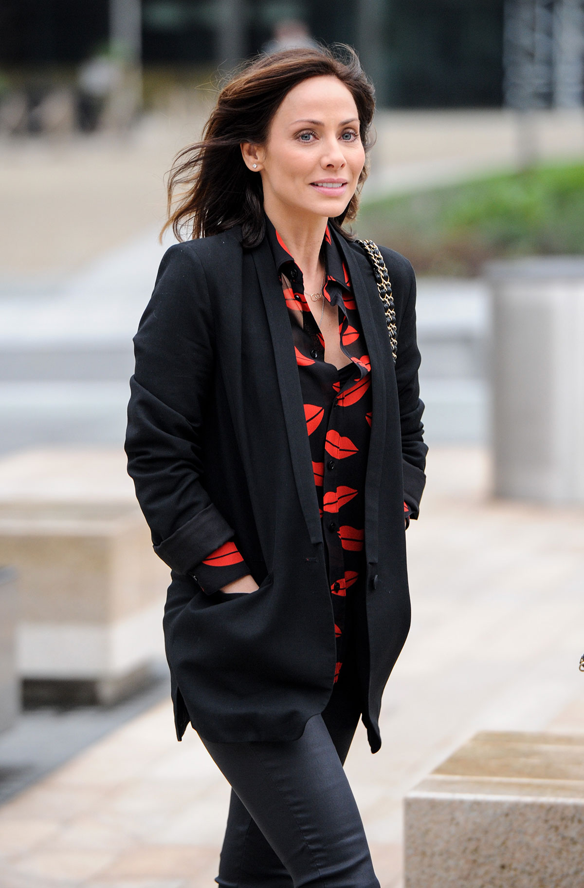 Natalie Imbruglia arrives at BBC Breakfast studios