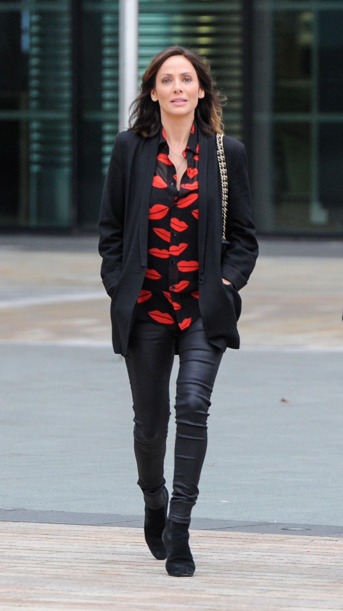 Natalie Imbruglia arrives at BBC Breakfast studios