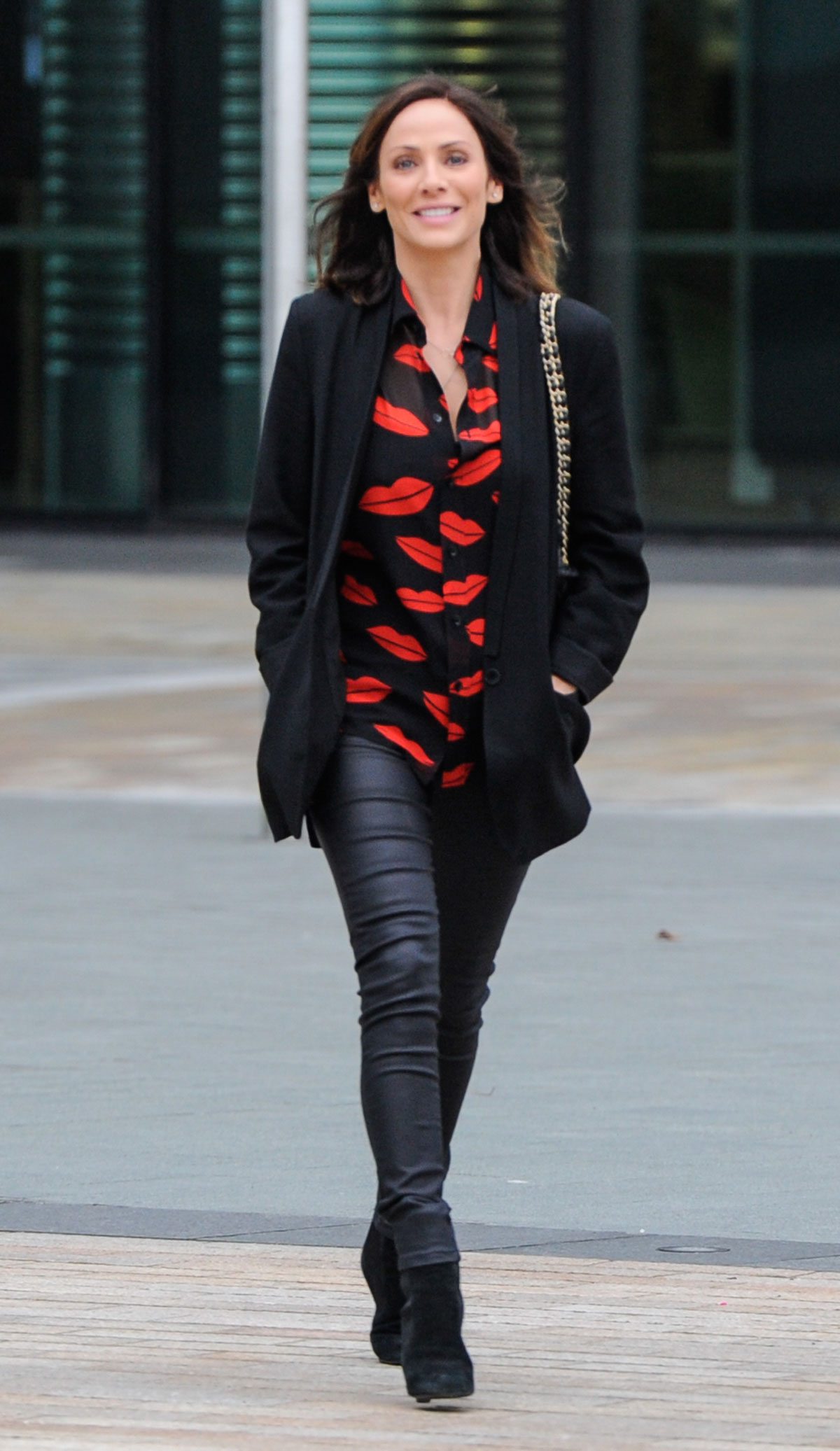 Natalie Imbruglia arrives at BBC Breakfast studios