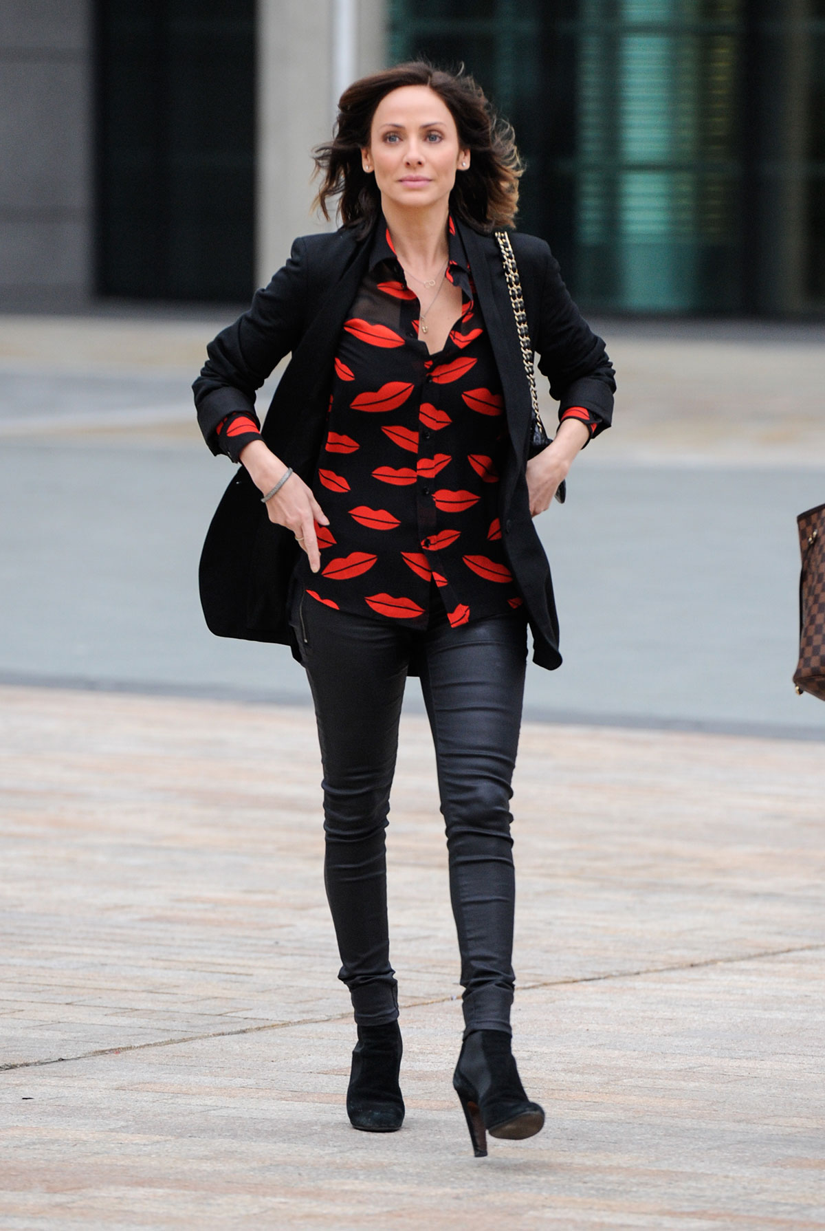 Natalie Imbruglia arrives at BBC Breakfast studios