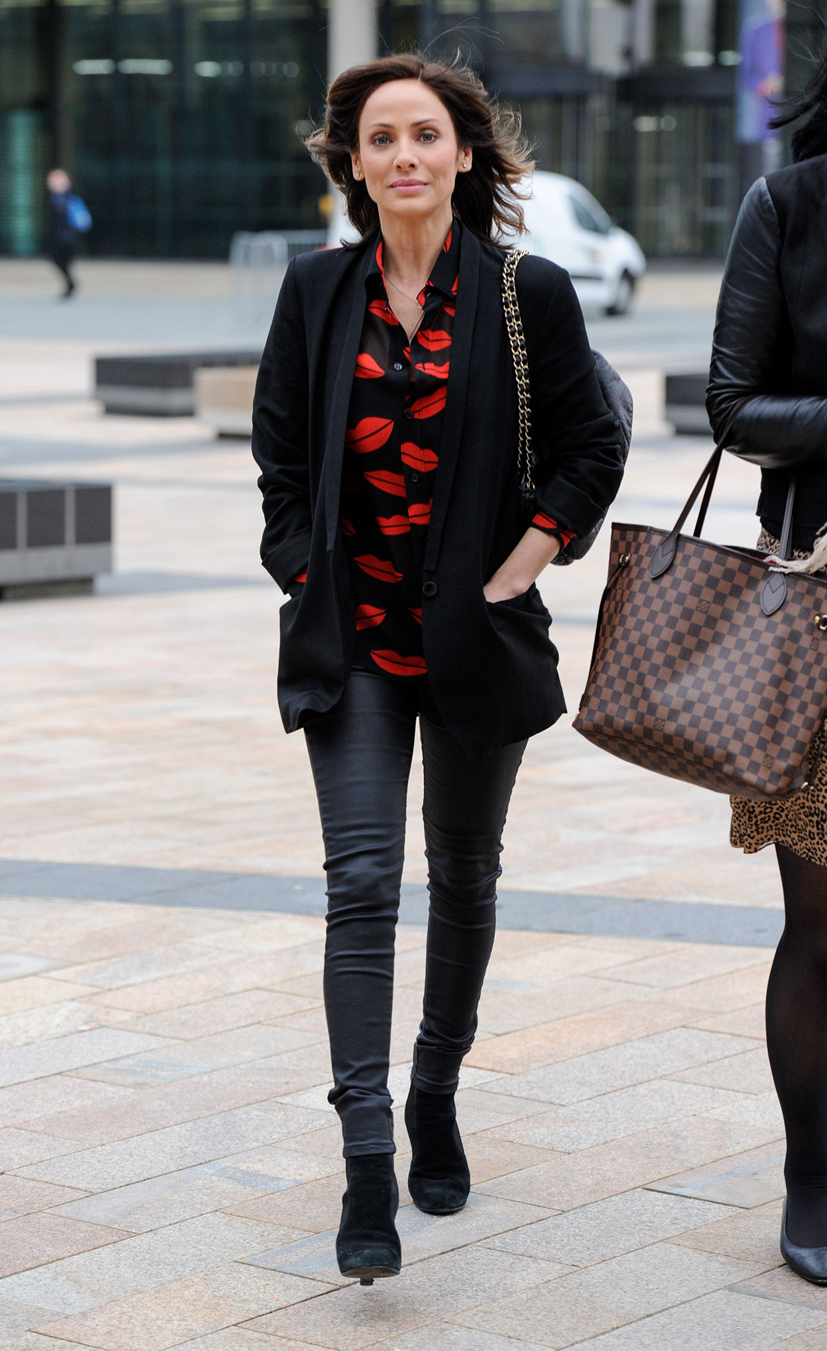 Natalie Imbruglia arrives at BBC Breakfast studios