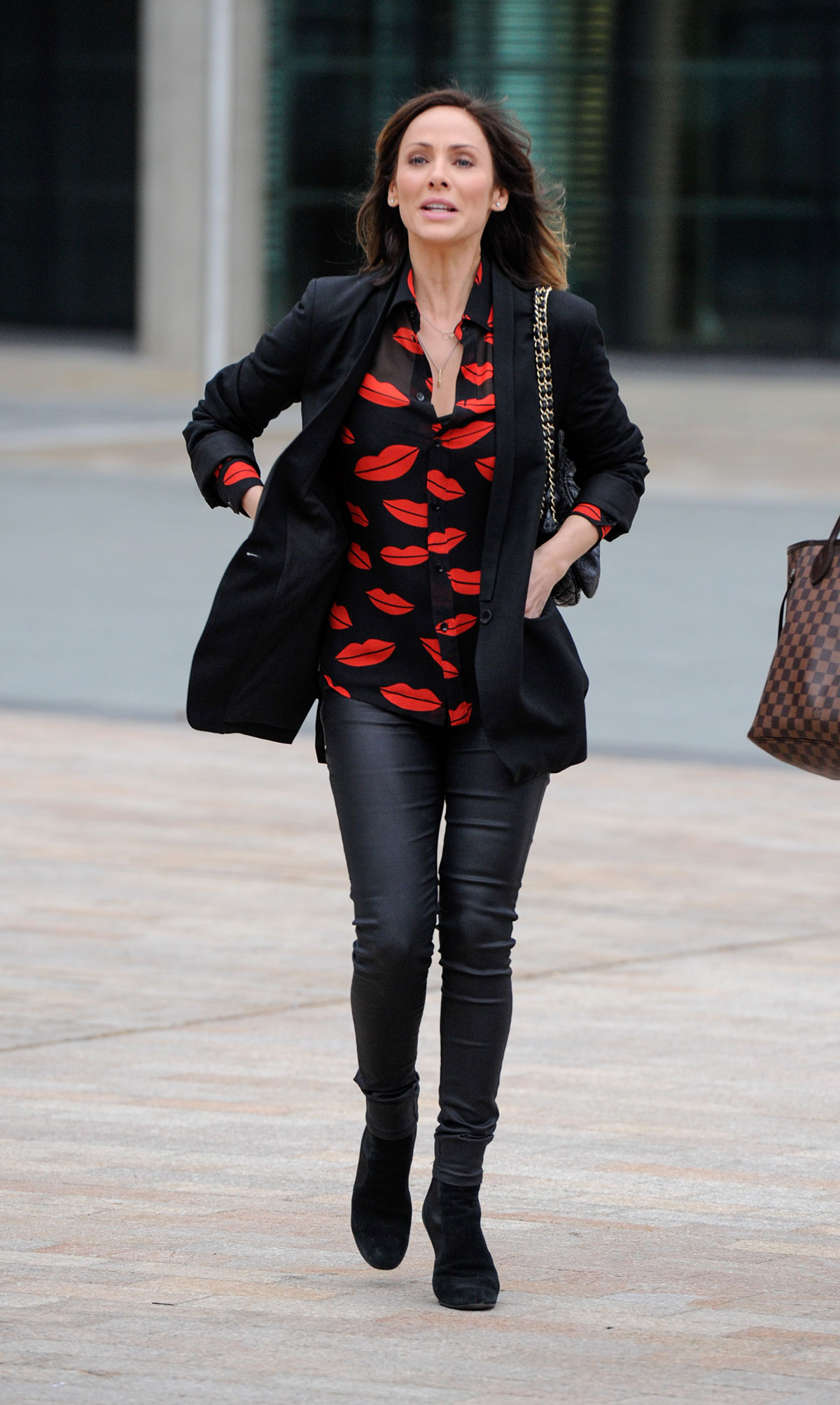 Natalie Imbruglia arrives at BBC Breakfast studios