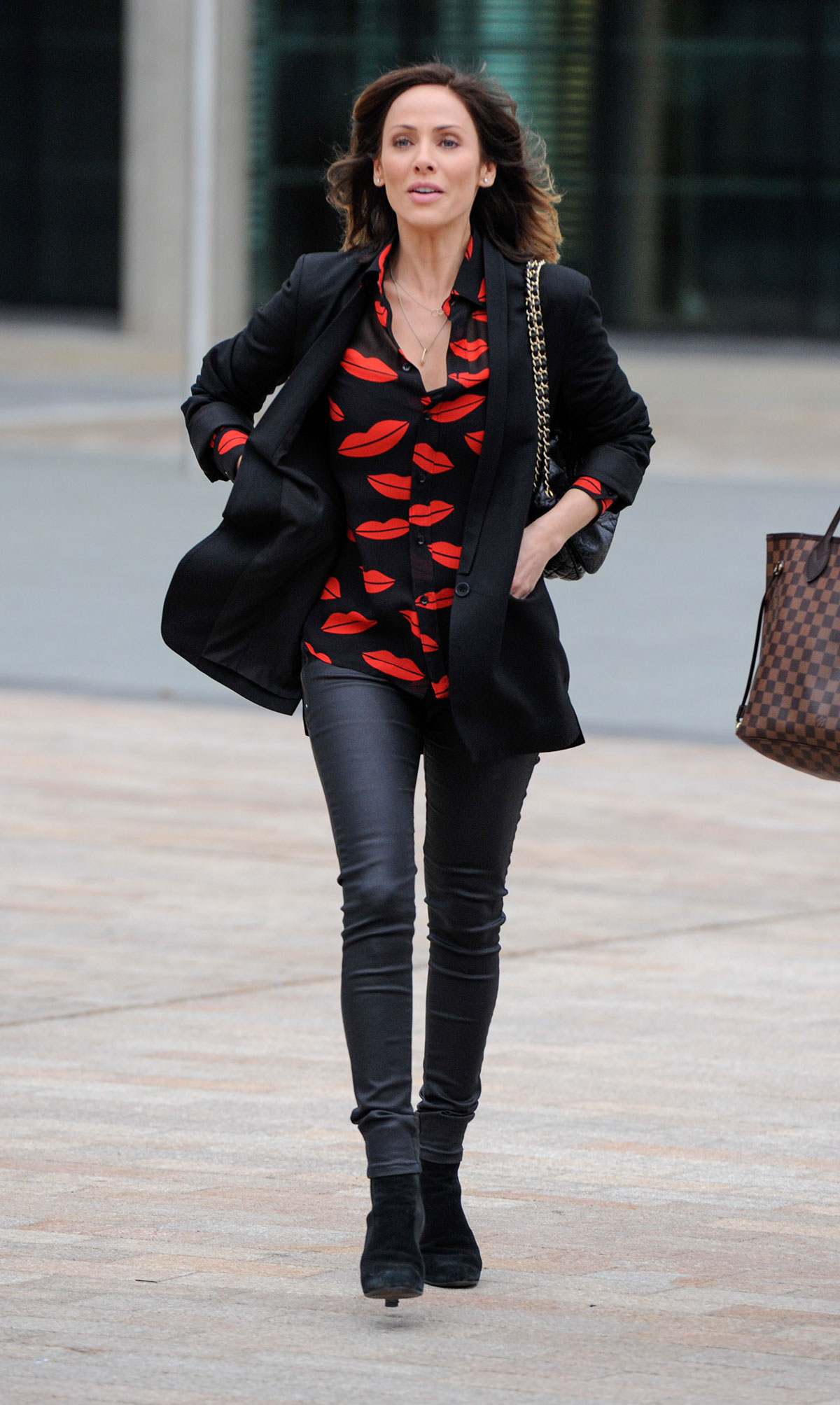 Natalie Imbruglia arrives at BBC Breakfast studios