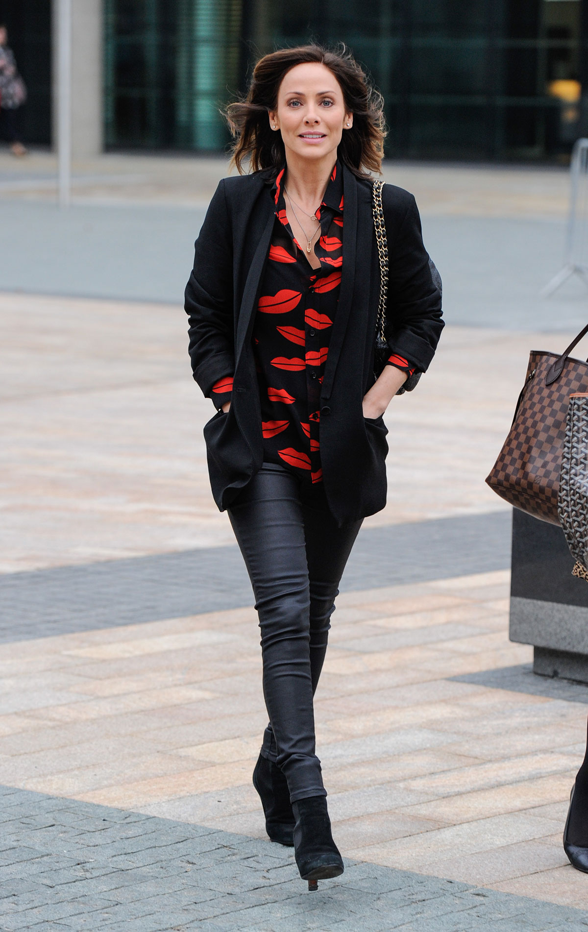 Natalie Imbruglia arrives at BBC Breakfast studios