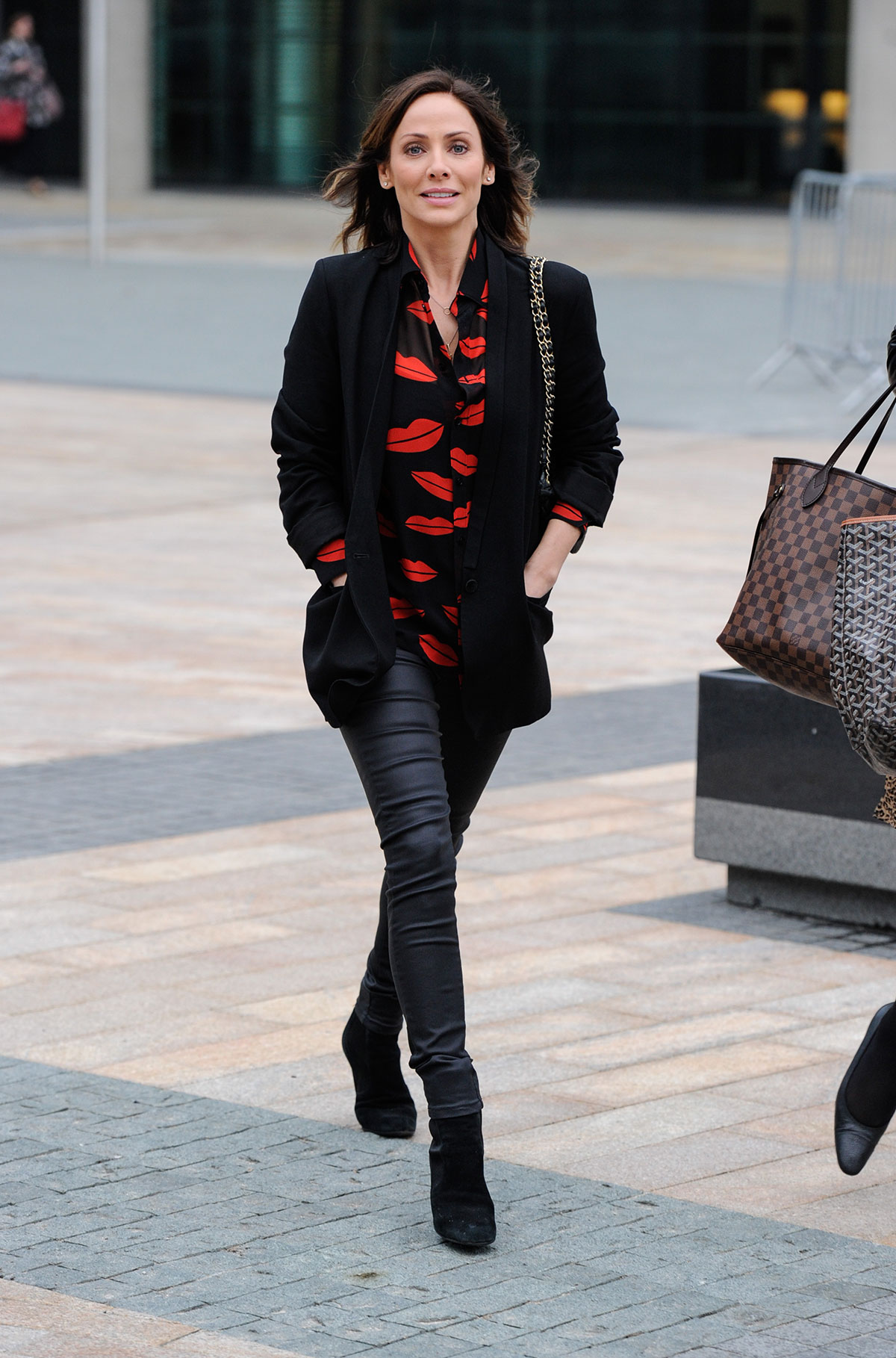 Natalie Imbruglia arrives at BBC Breakfast studios