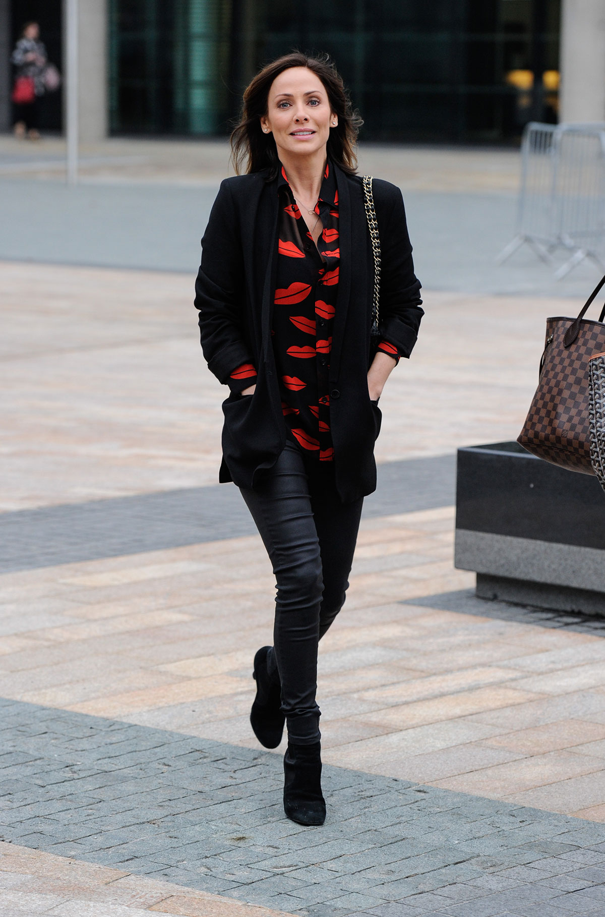 Natalie Imbruglia arrives at BBC Breakfast studios