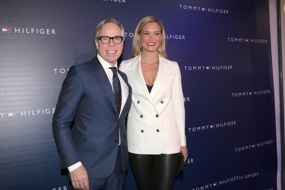 Bar Refaeli at the opening of Tommy Hilfiger store