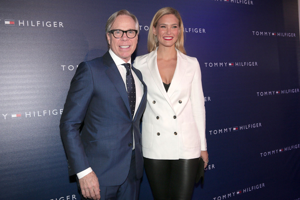 Bar Refaeli at the opening of Tommy Hilfiger store