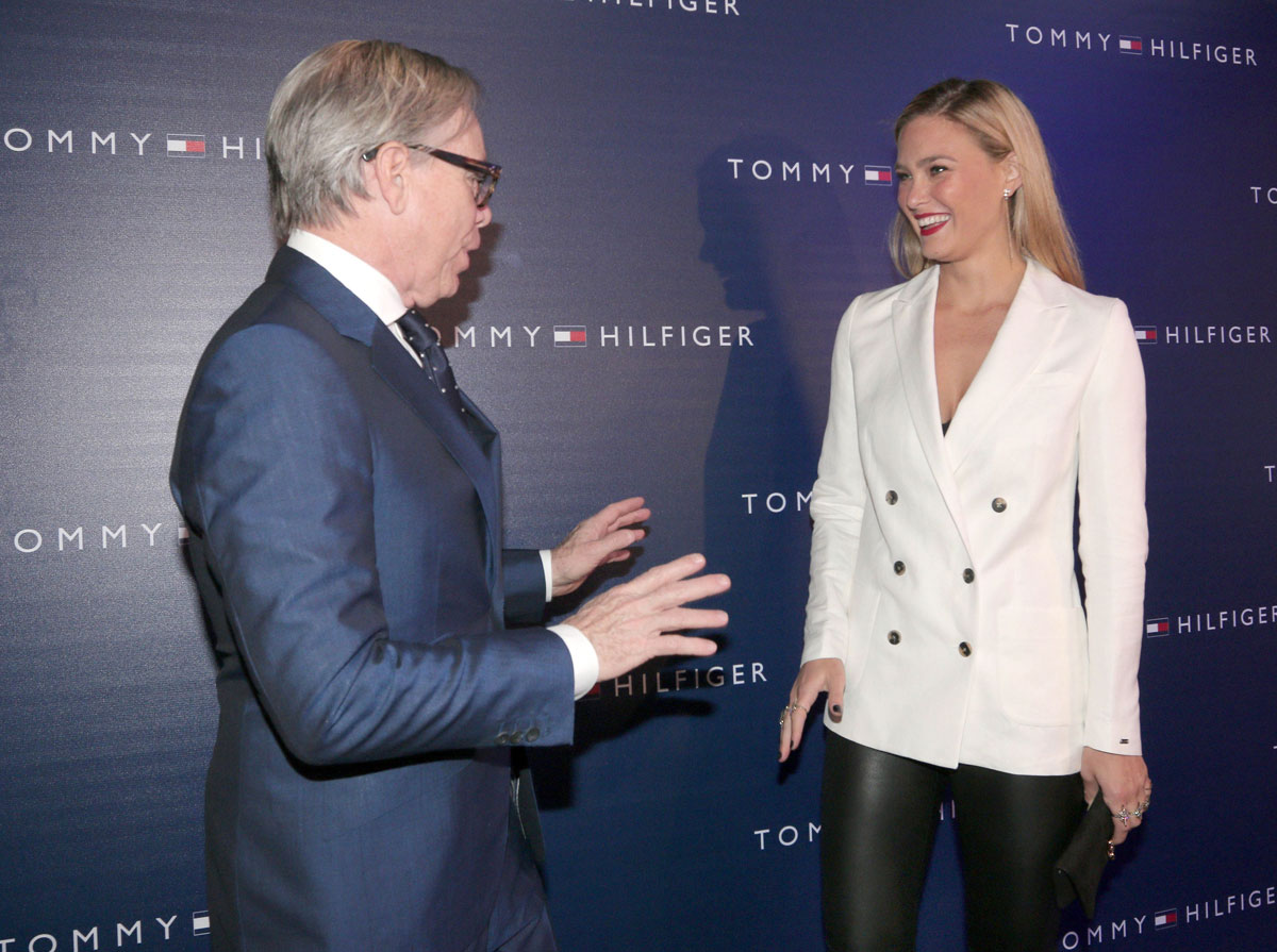 Bar Refaeli at the opening of Tommy Hilfiger store