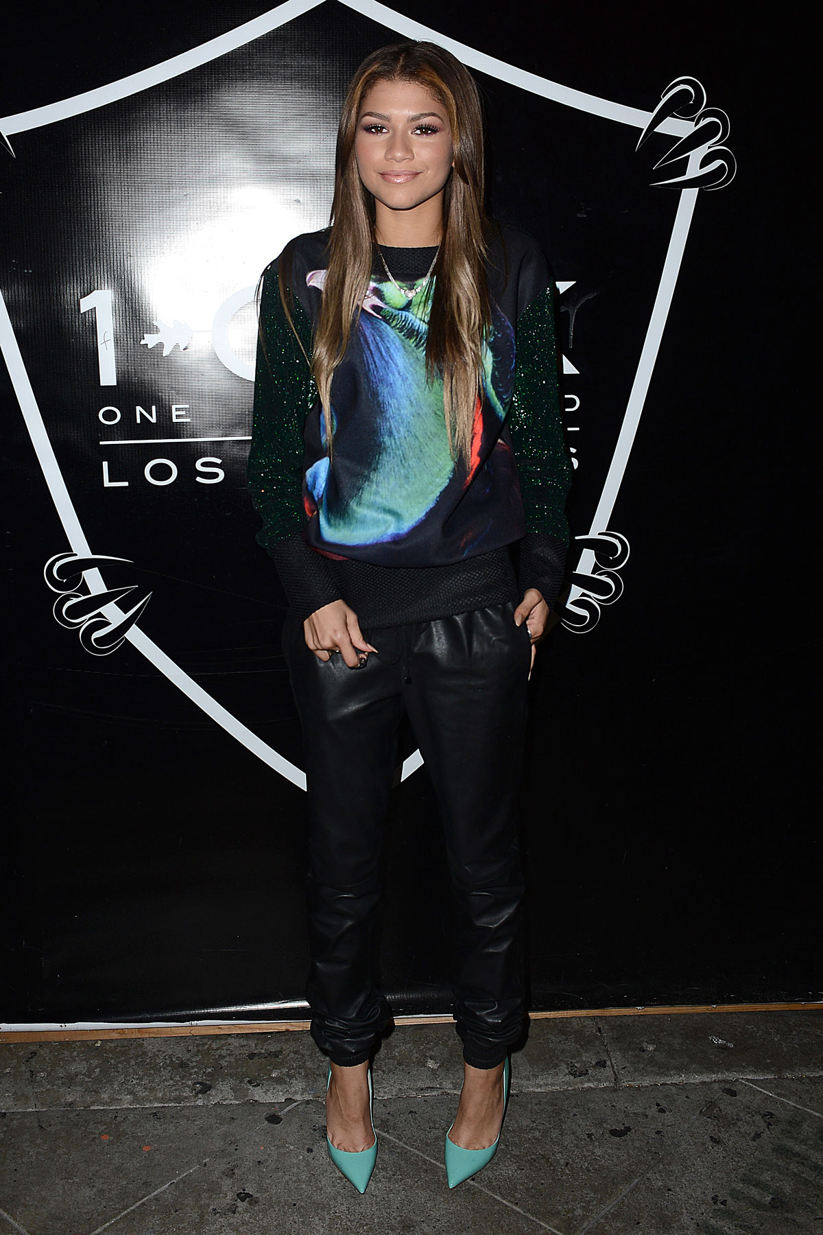 Zendaya Coleman at Christian Combs Sixteenth Birthday Party