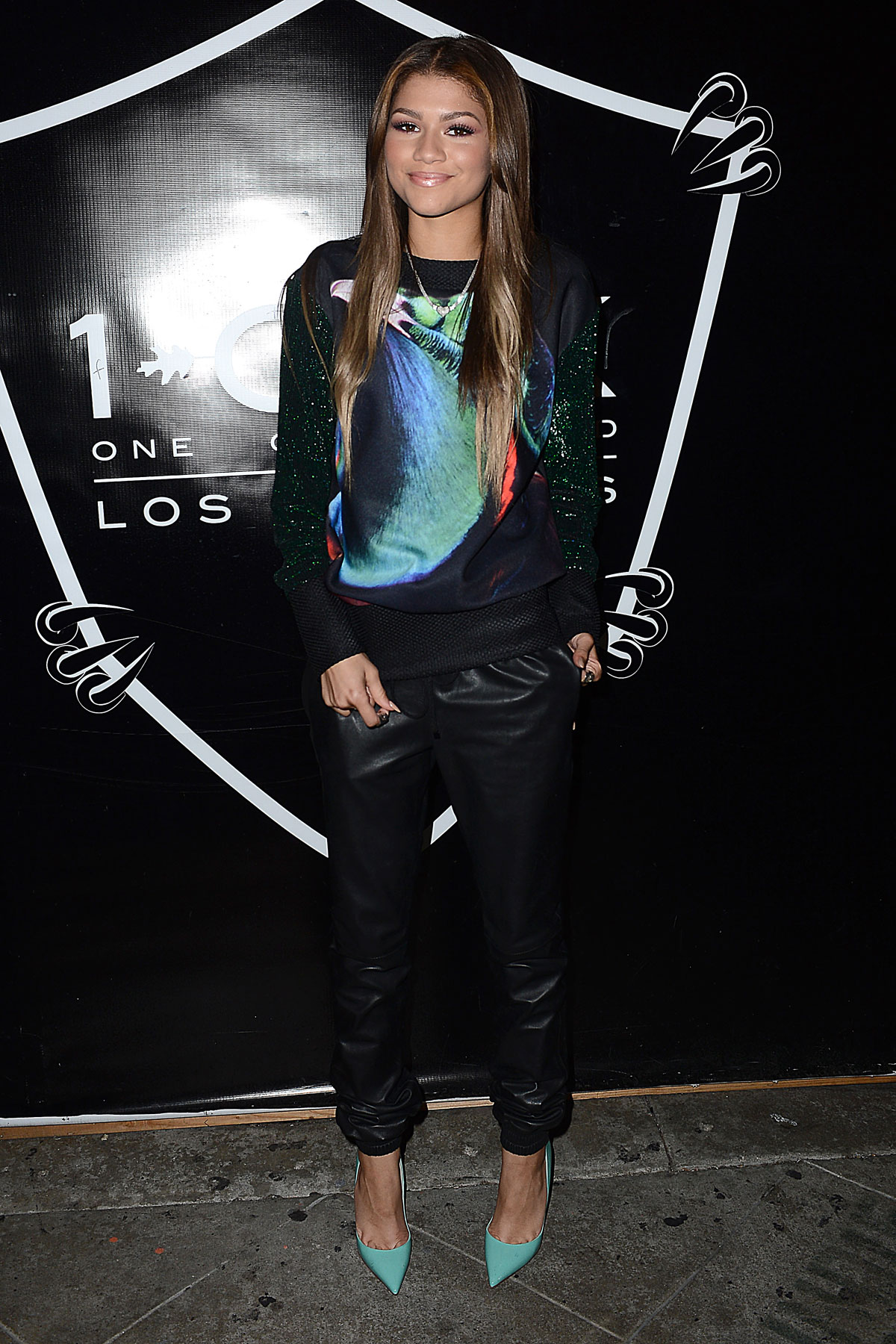 Zendaya Coleman at Christian Combs Sixteenth Birthday Party