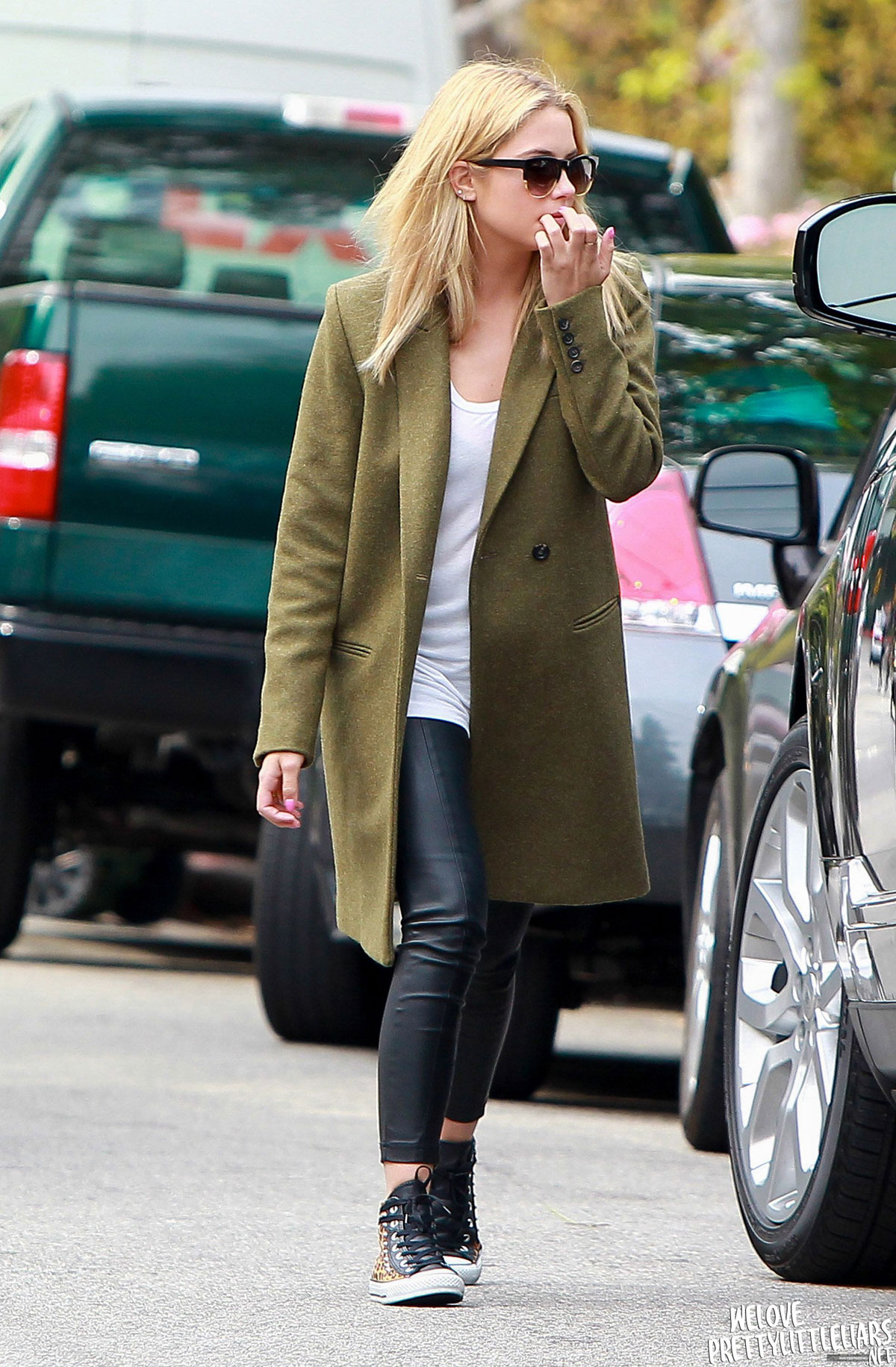 Ashley Benson out in Beverly Hills