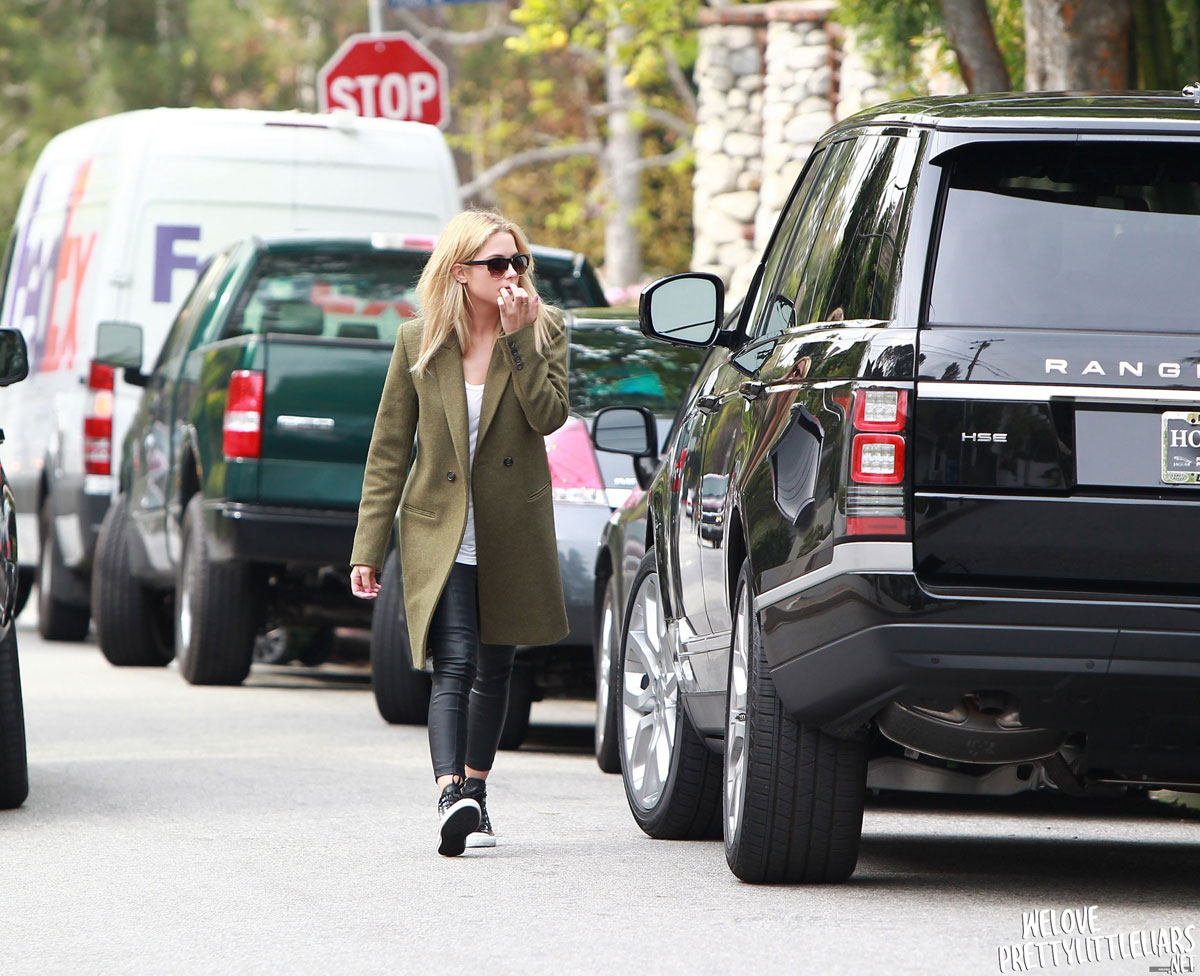 Ashley Benson out in Beverly Hills