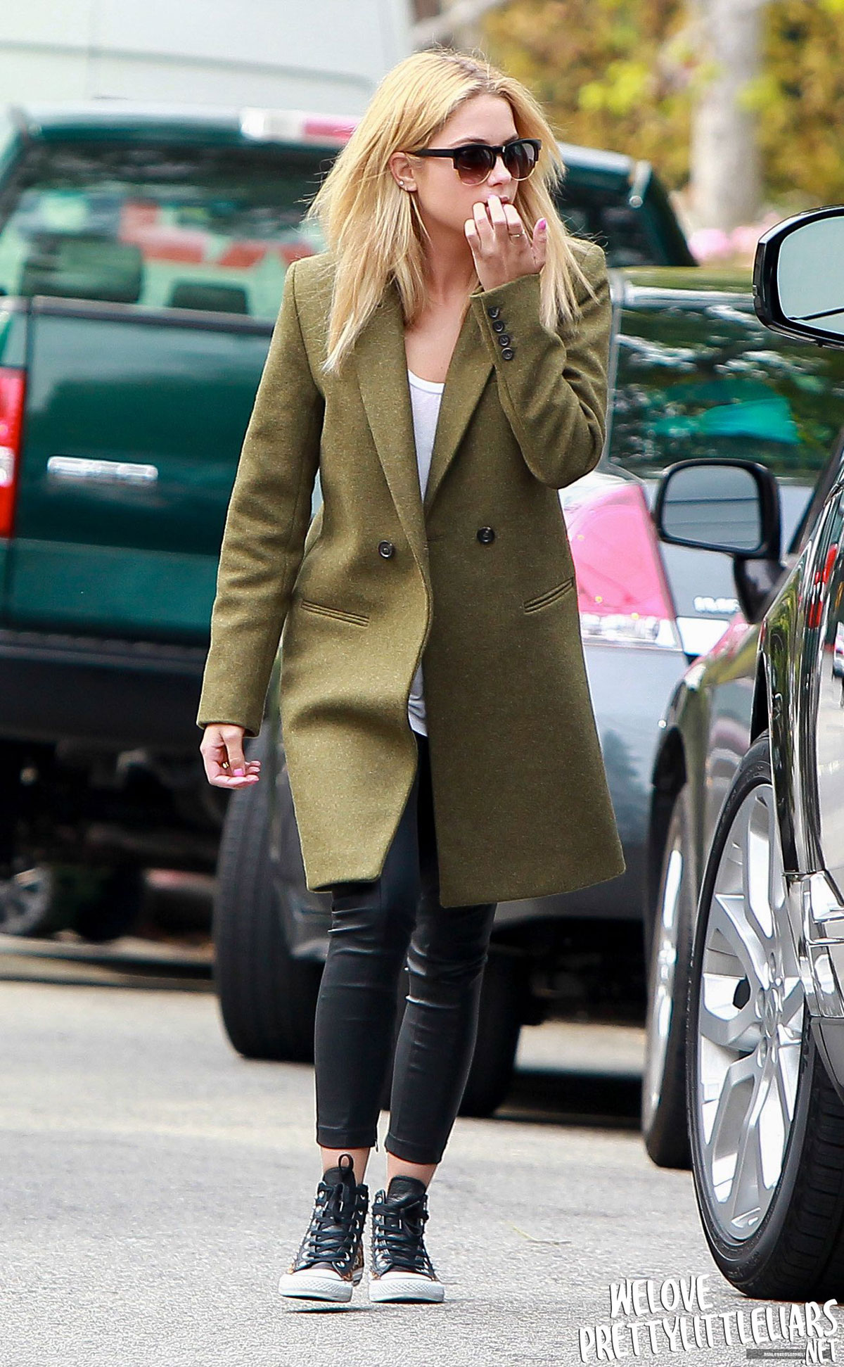 Ashley Benson out in Beverly Hills