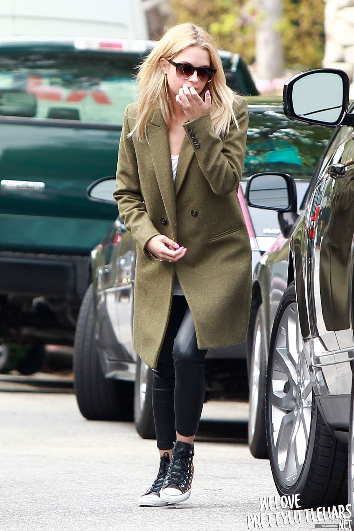 Ashley Benson out in Beverly Hills