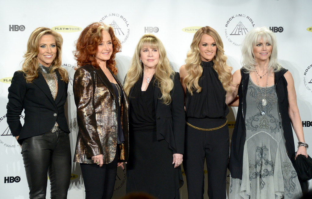 Sheryl Crow attends the 29th Annual Rock And Roll Hall Of Fame Induction Ceremony