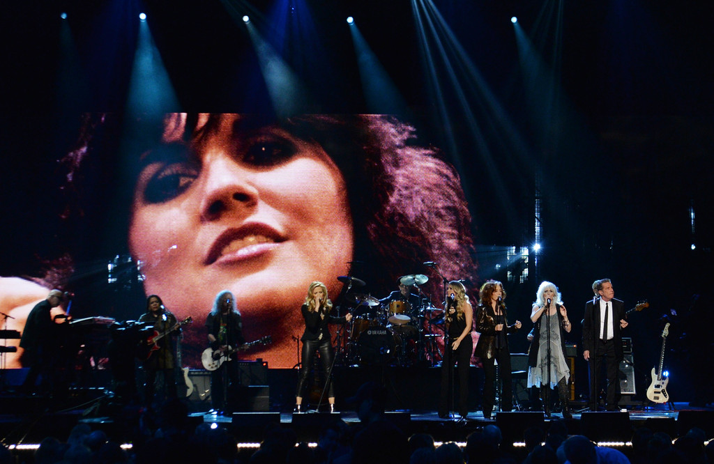 Sheryl Crow attends the 29th Annual Rock And Roll Hall Of Fame Induction Ceremony