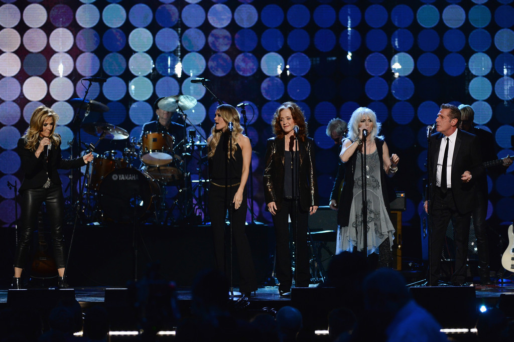 Sheryl Crow attends the 29th Annual Rock And Roll Hall Of Fame Induction Ceremony