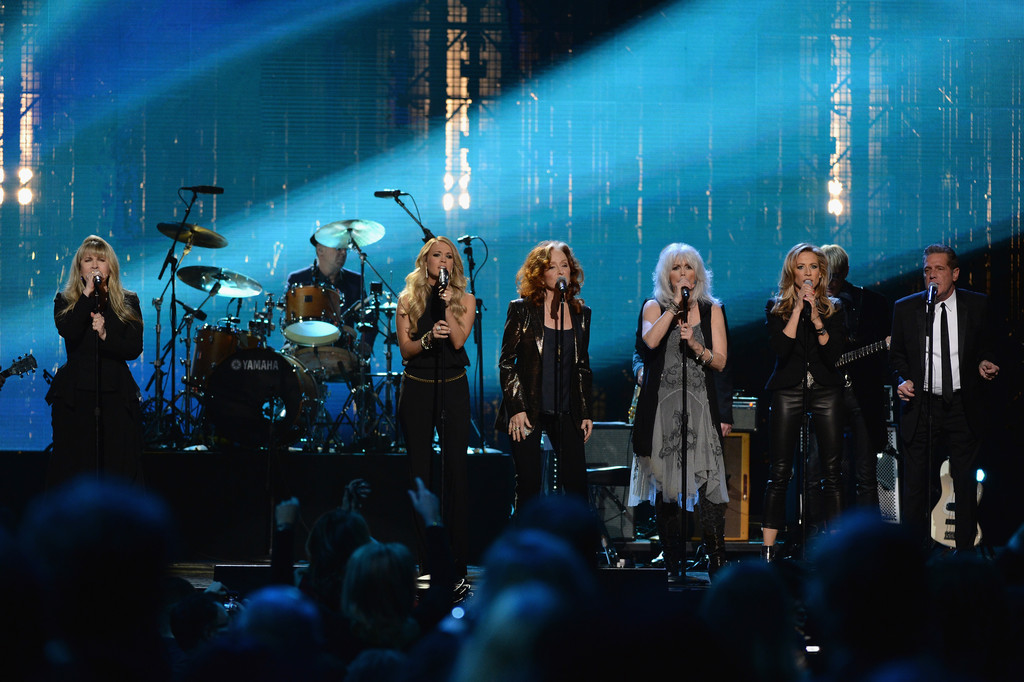 Sheryl Crow attends the 29th Annual Rock And Roll Hall Of Fame Induction Ceremony