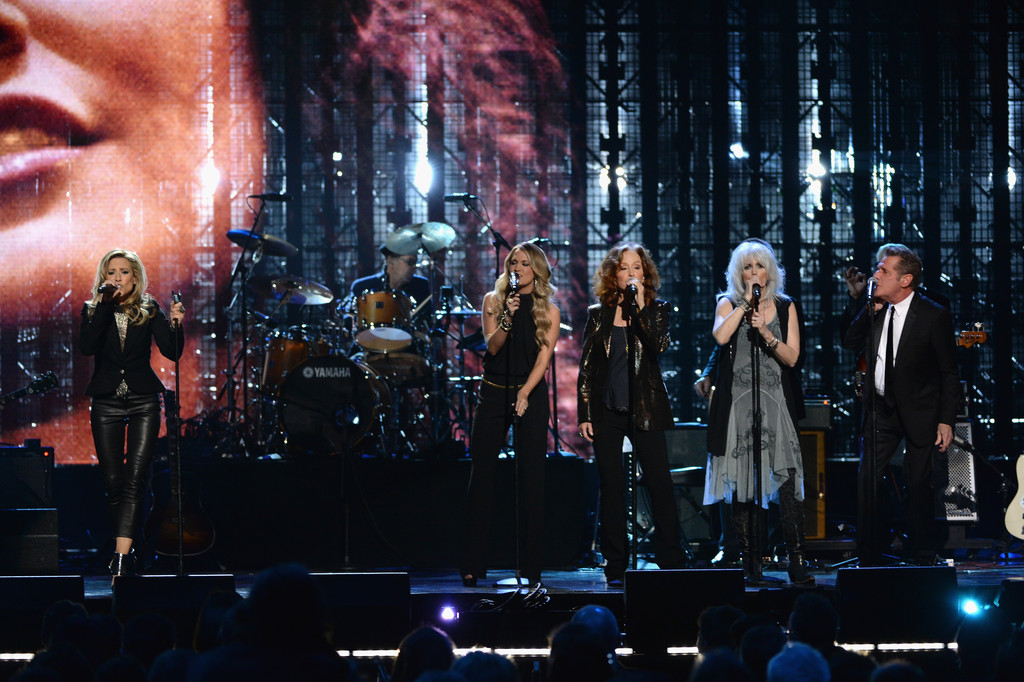 Sheryl Crow attends the 29th Annual Rock And Roll Hall Of Fame Induction Ceremony