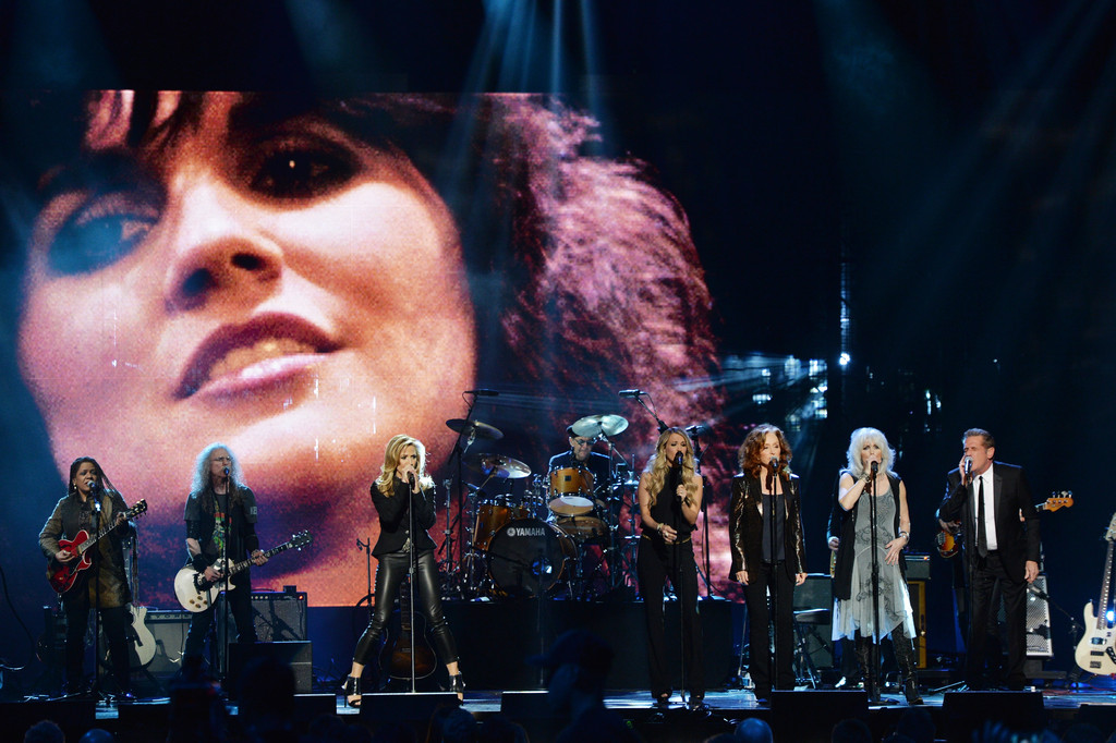 Sheryl Crow attends the 29th Annual Rock And Roll Hall Of Fame Induction Ceremony