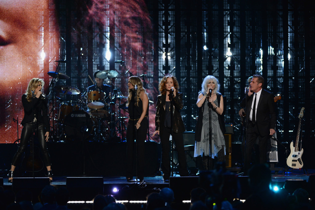 Sheryl Crow attends the 29th Annual Rock And Roll Hall Of Fame Induction Ceremony