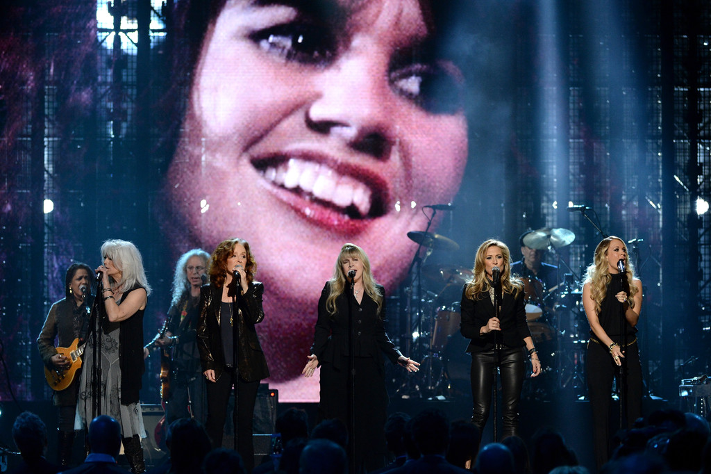 Sheryl Crow attends the 29th Annual Rock And Roll Hall Of Fame Induction Ceremony