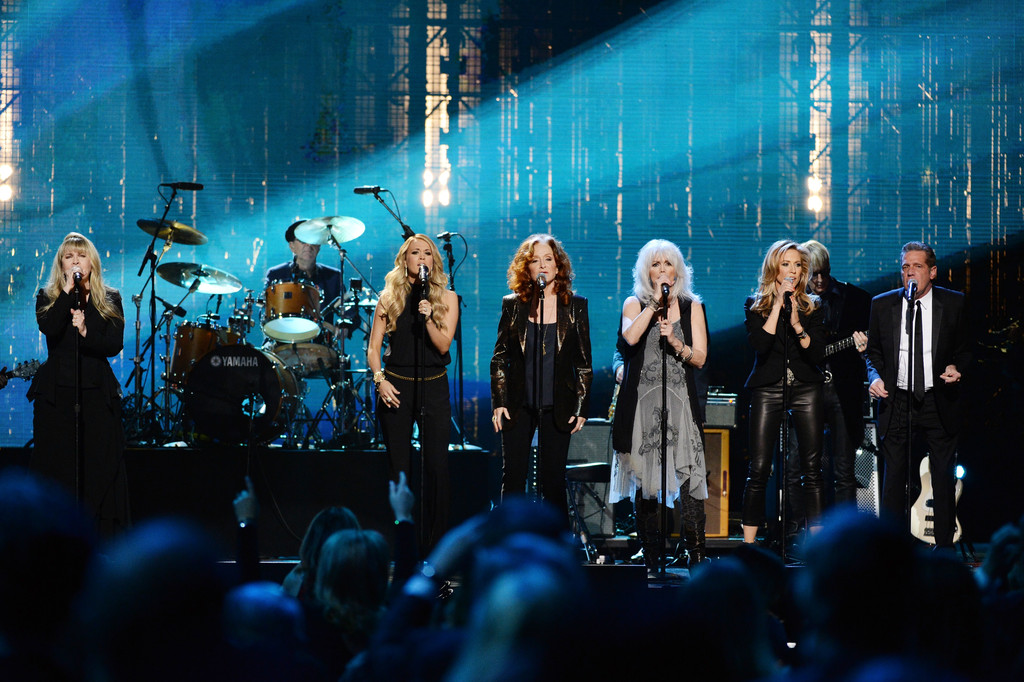 Sheryl Crow attends the 29th Annual Rock And Roll Hall Of Fame Induction Ceremony