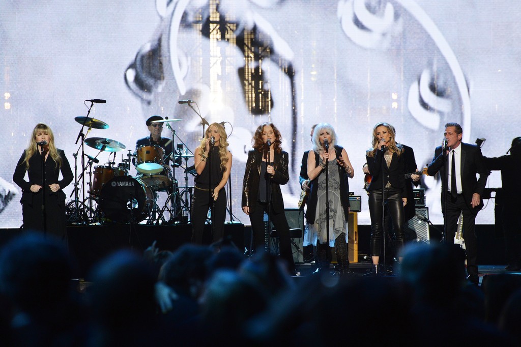 Sheryl Crow attends the 29th Annual Rock And Roll Hall Of Fame Induction Ceremony